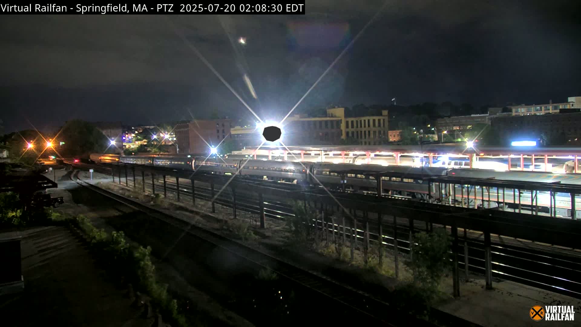 Springfield City & Springfield Union Railway Station Live Cam - Springfield, Hampden, Massachusetts, USA