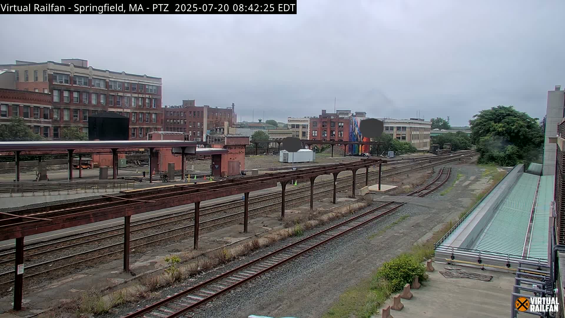 Springfield City & Springfield Union Railway Station Live Cam - Springfield, Hampden, Massachusetts, USA