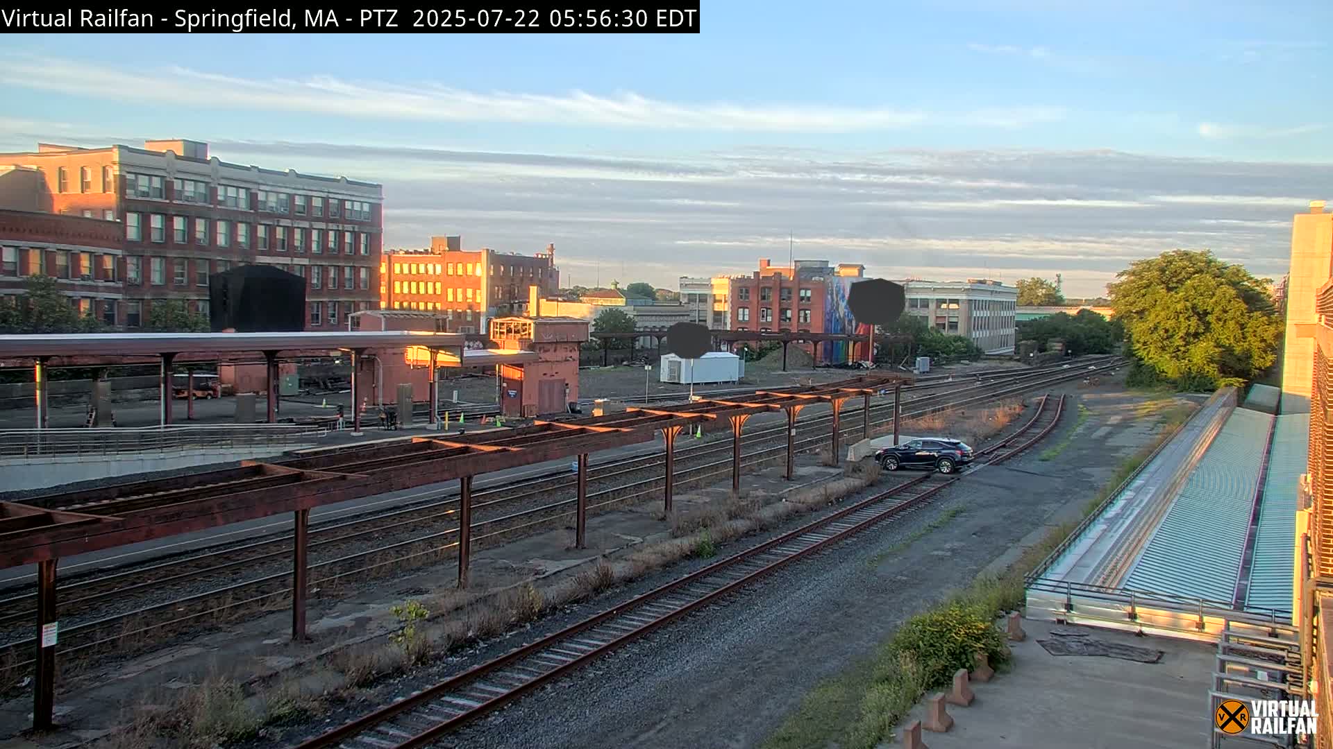 Springfield City & Springfield Union Railway Station Live Cam - Springfield, Hampden, Massachusetts, USA