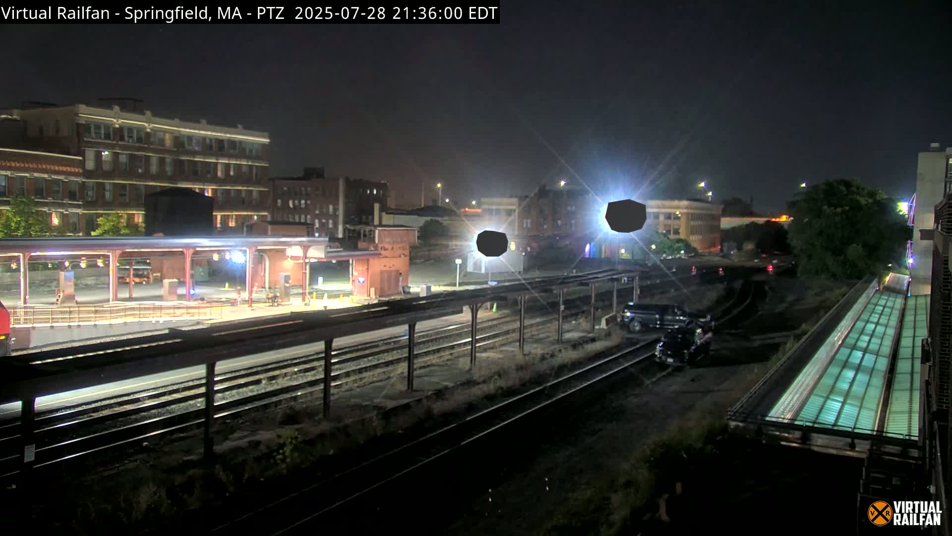 Springfield City & Springfield Union Railway Station Live Cam - Springfield, Hampden, Massachusetts, USA