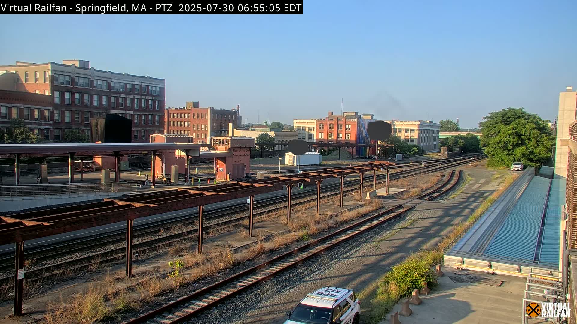 Springfield City & Springfield Union Railway Station Live Cam - Springfield, Hampden, Massachusetts, USA