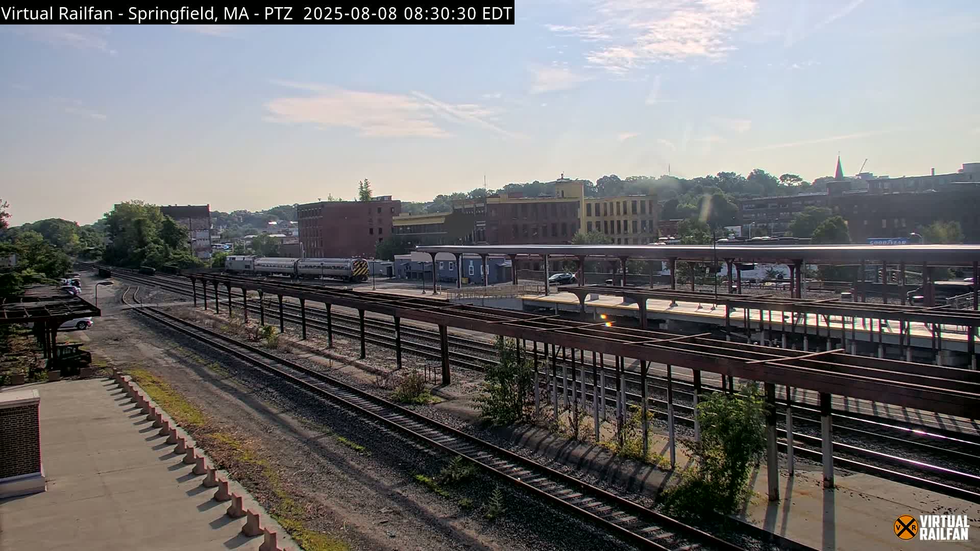 Springfield City & Springfield Union Railway Station Live Cam - Springfield, Hampden, Massachusetts, USA