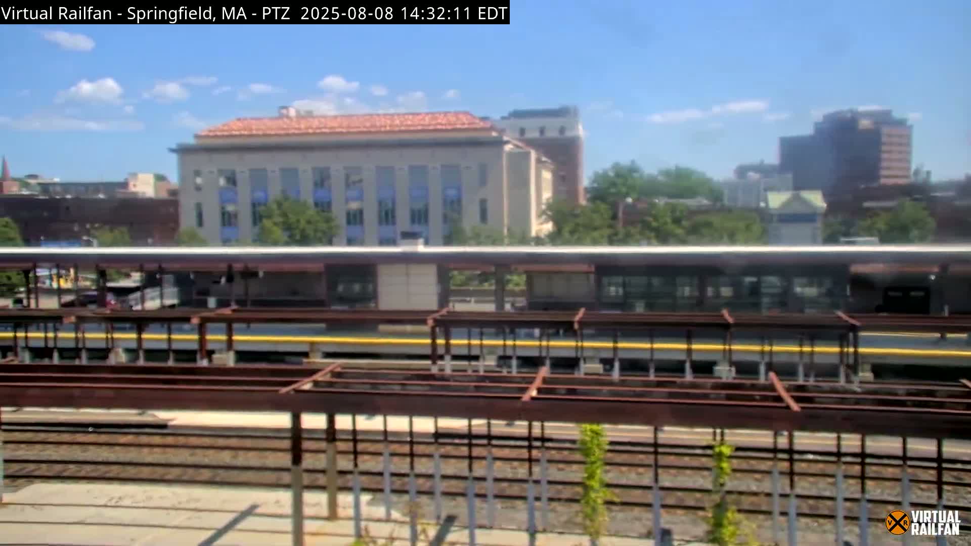 Springfield City & Springfield Union Railway Station Live Cam - Springfield, Hampden, Massachusetts, USA