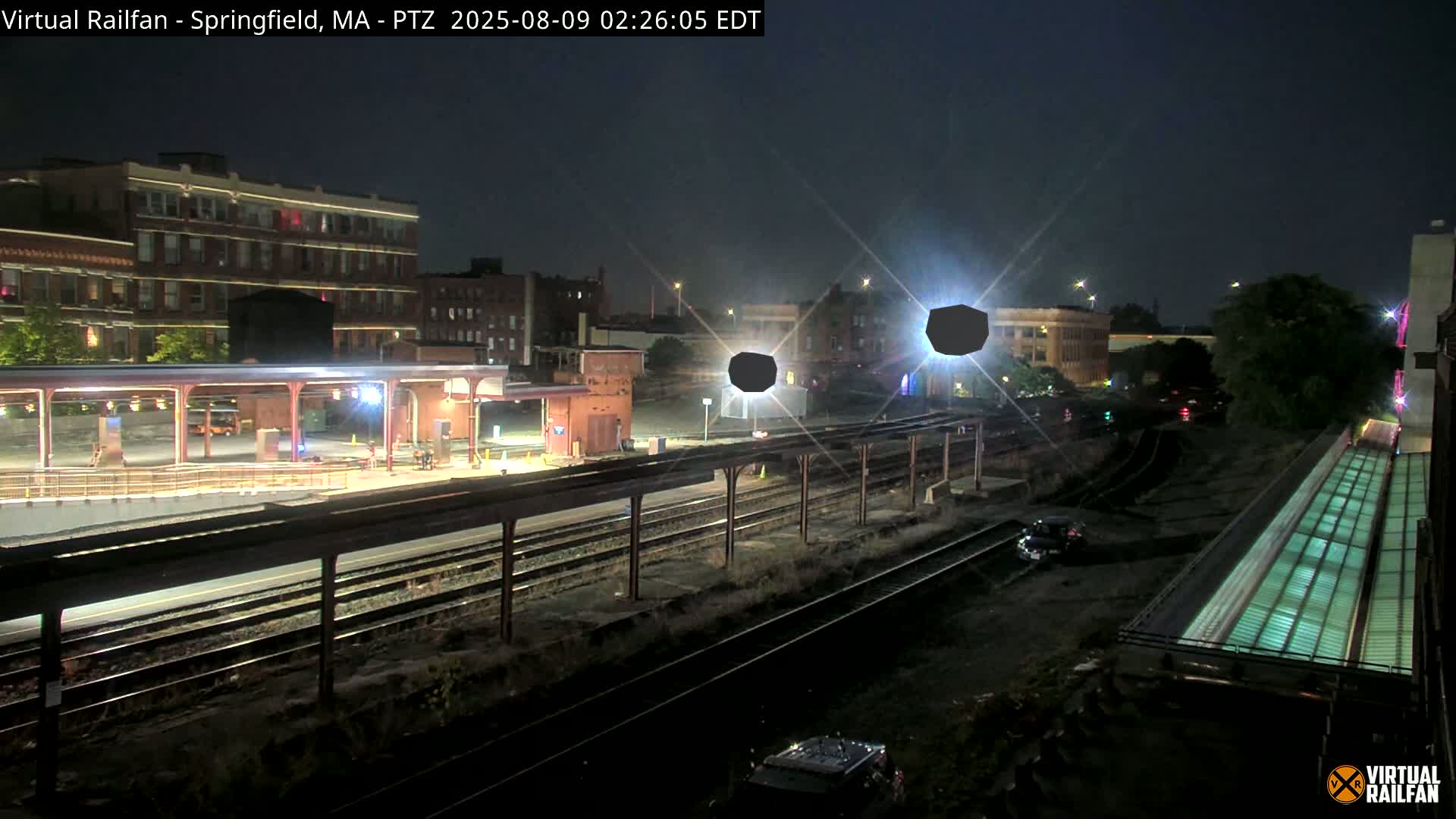 Springfield City & Springfield Union Railway Station Live Cam - Springfield, Hampden, Massachusetts, USA
