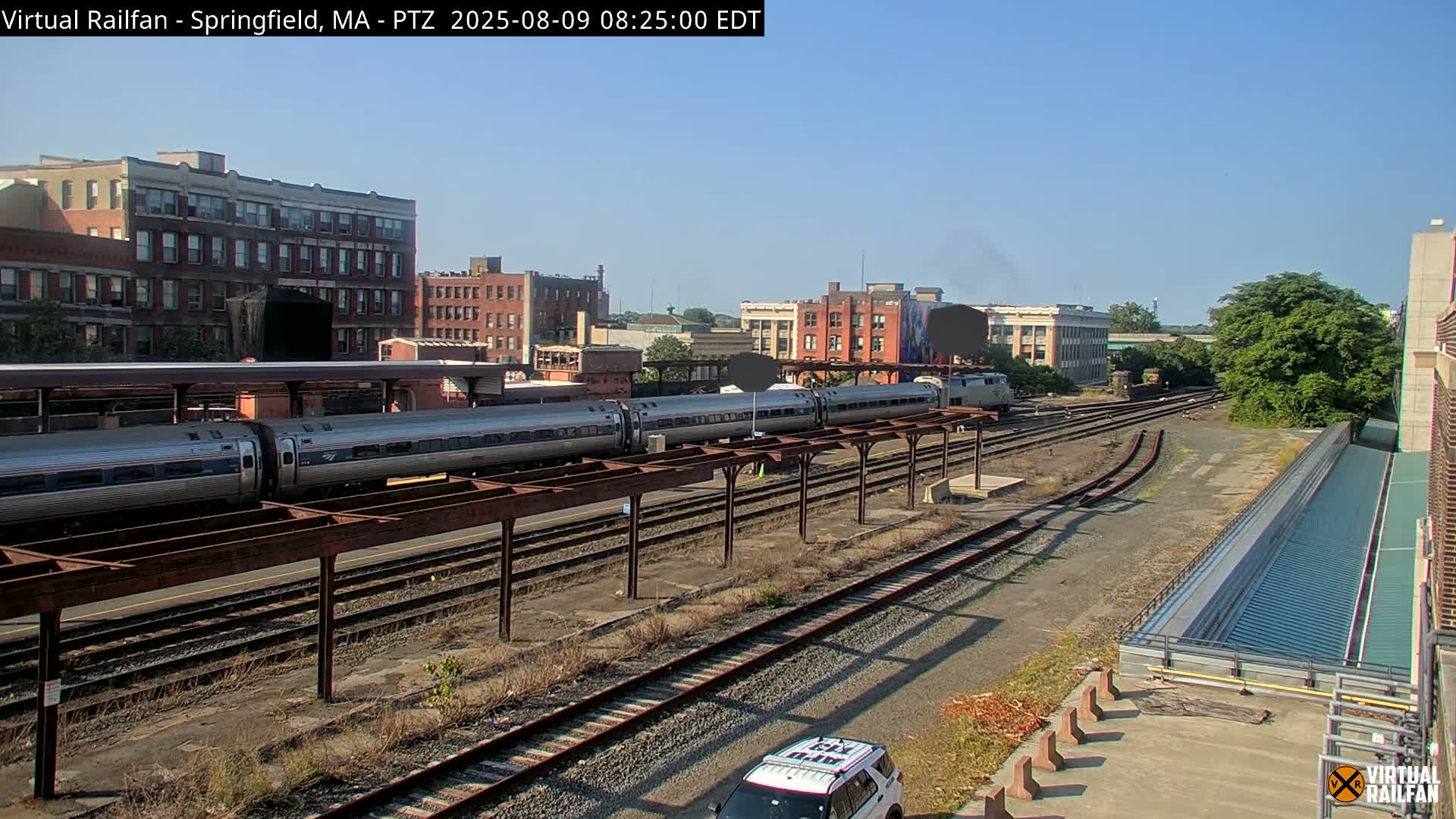 Springfield City & Springfield Union Railway Station Live Cam - Springfield, Hampden, Massachusetts, USA