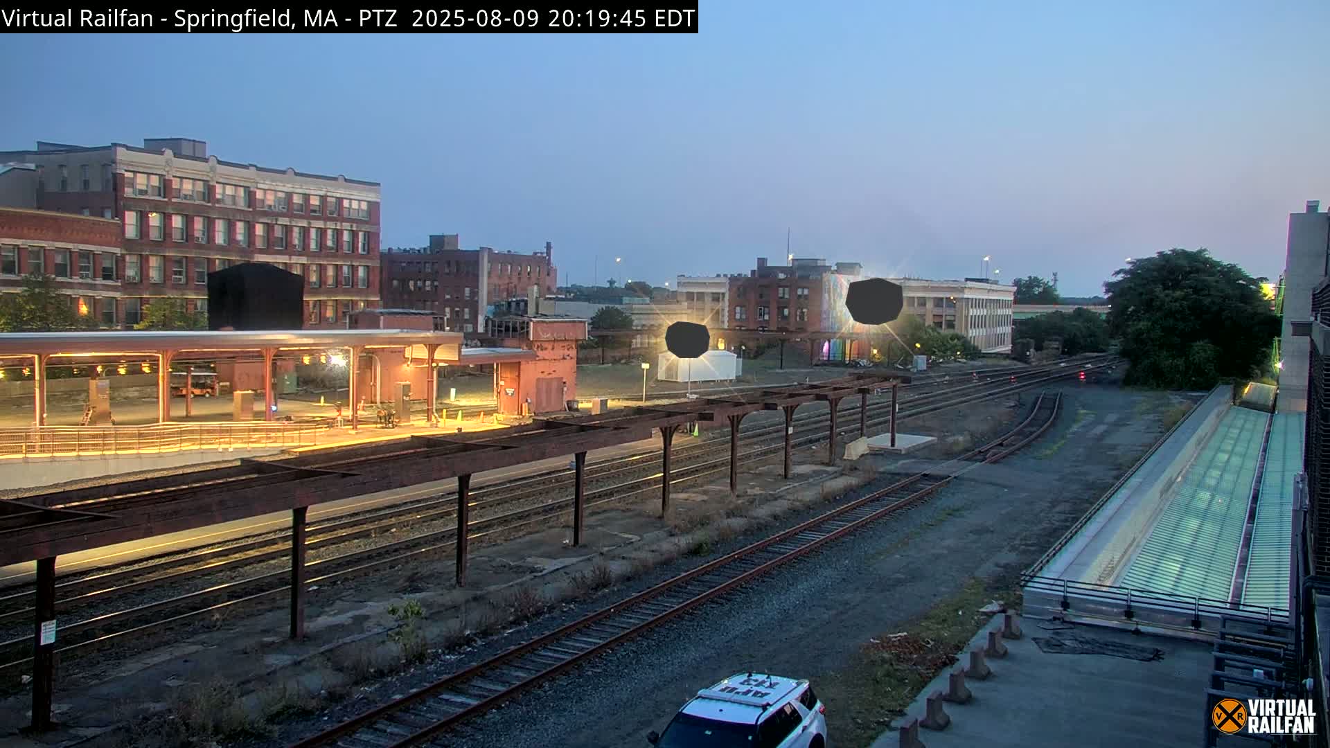 Springfield City & Springfield Union Railway Station Live Cam - Springfield, Hampden, Massachusetts, USA