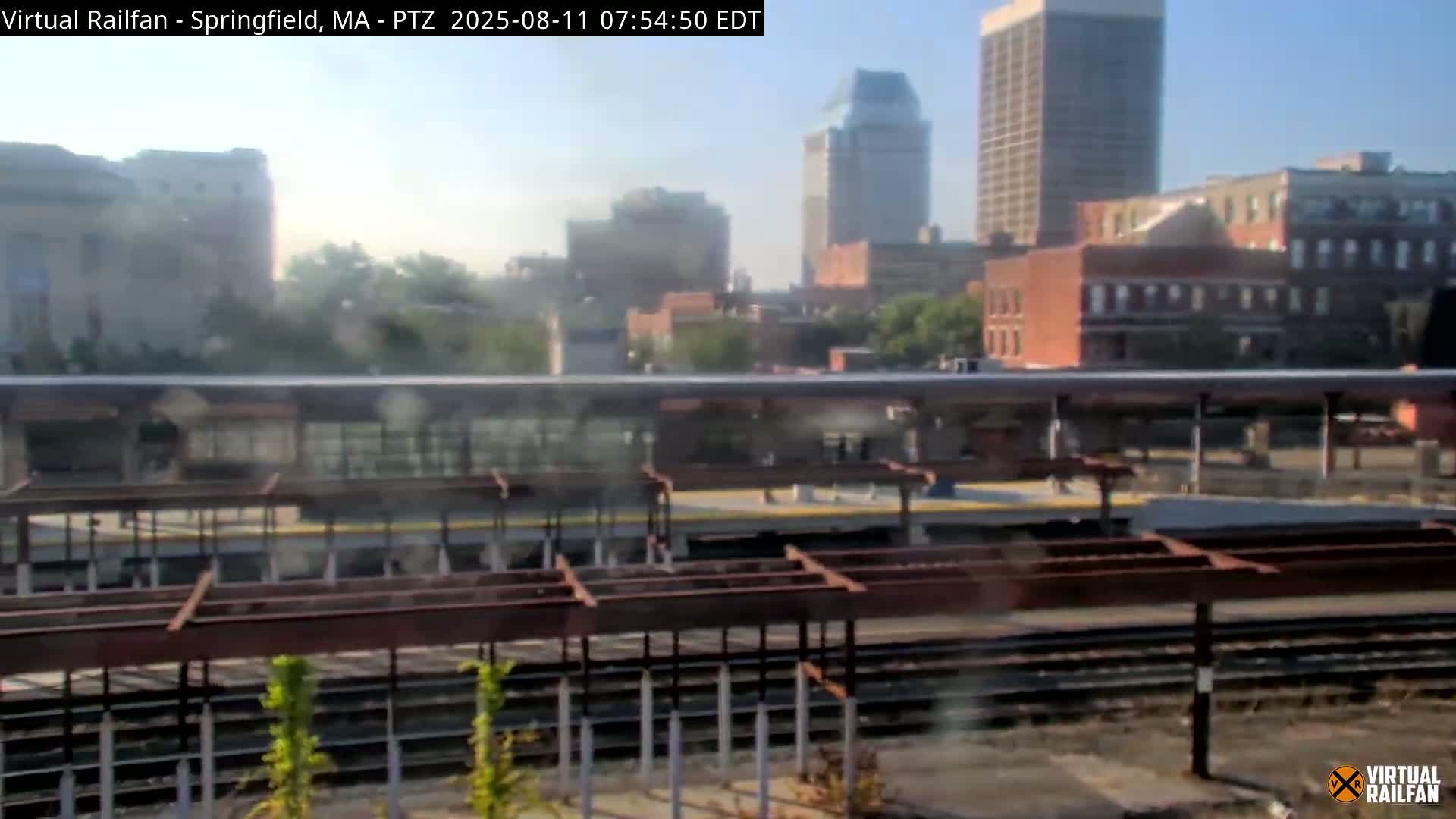 Springfield City & Springfield Union Railway Station Live Cam - Springfield, Hampden, Massachusetts, USA