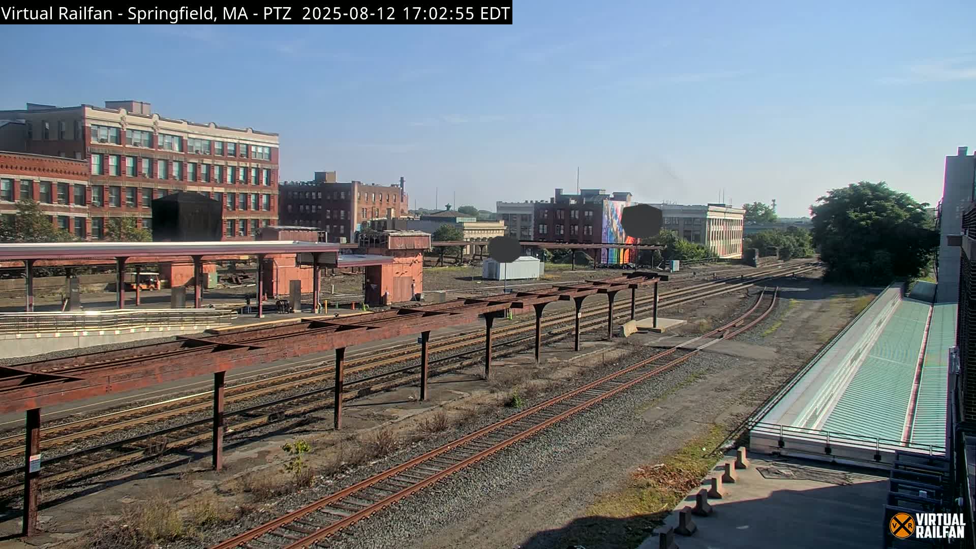 Springfield City & Springfield Union Railway Station Live Cam - Springfield, Hampden, Massachusetts, USA