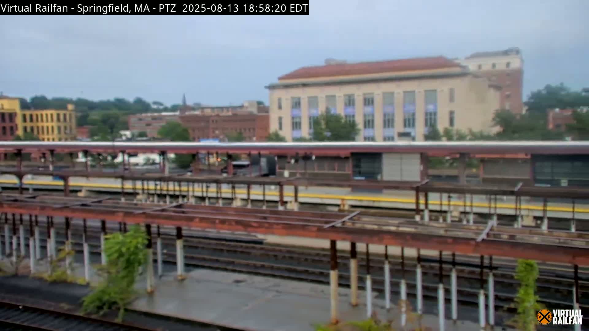 Springfield City & Springfield Union Railway Station Live Cam - Springfield, Hampden, Massachusetts, USA