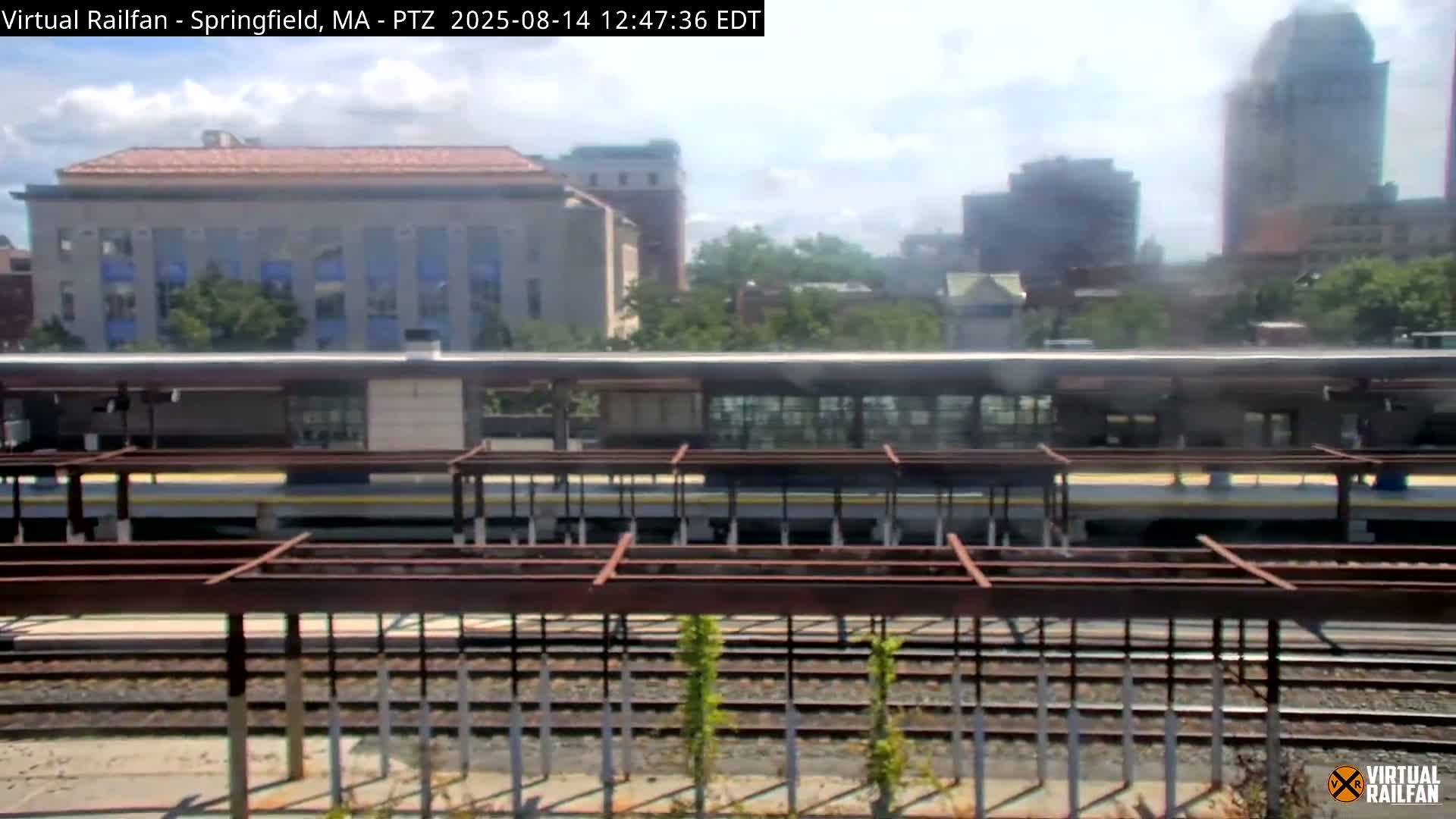 Springfield City & Springfield Union Railway Station Live Cam - Springfield, Hampden, Massachusetts, USA
