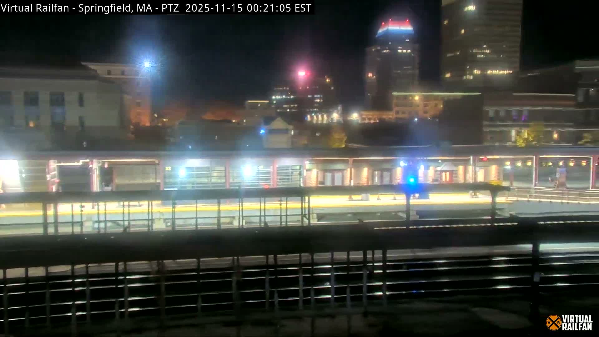 Springfield City & Springfield Union Railway Station Live Cam - Springfield, Hampden, Massachusetts, USA