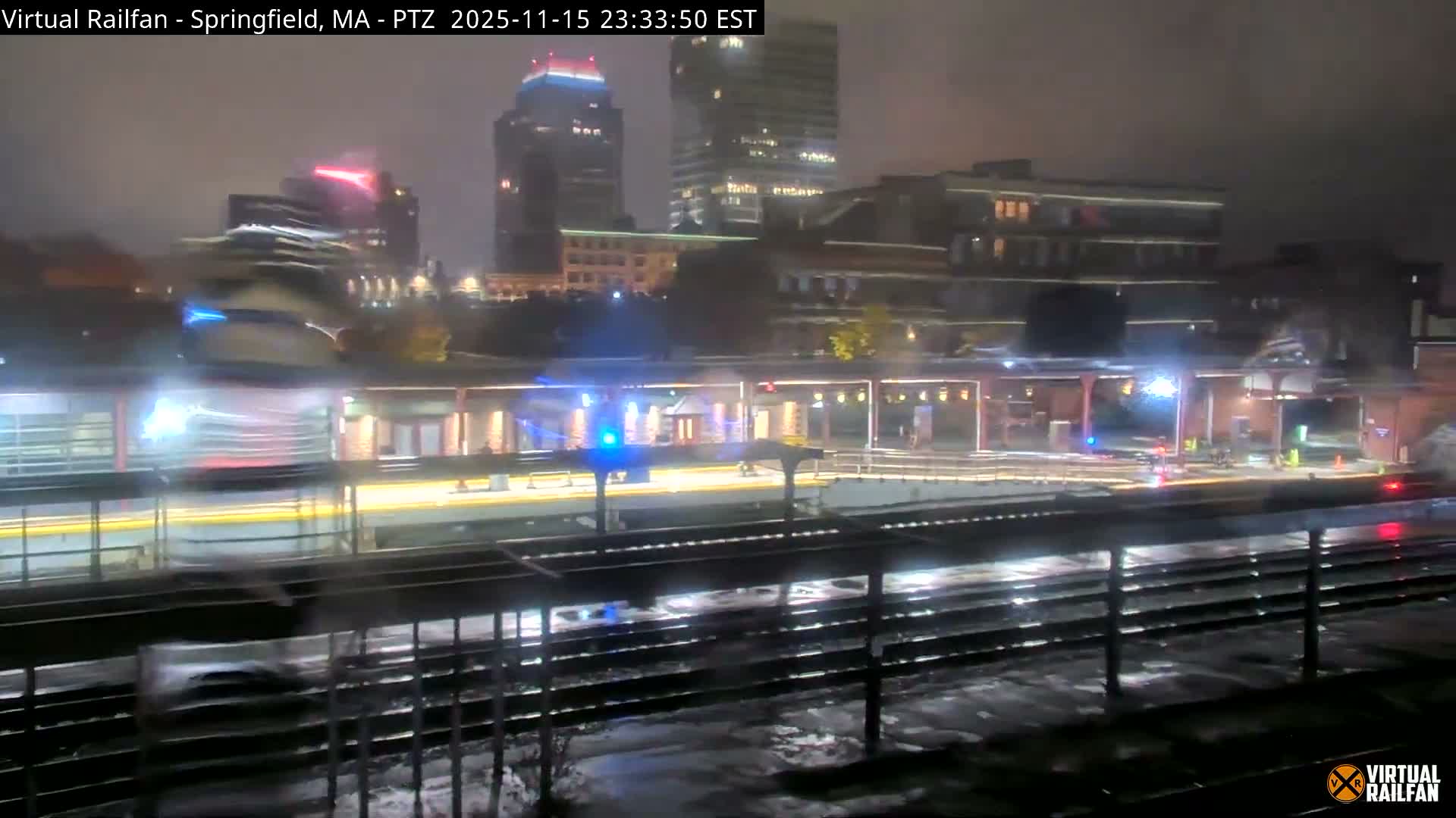 Springfield City & Springfield Union Railway Station Live Cam - Springfield, Hampden, Massachusetts, USA