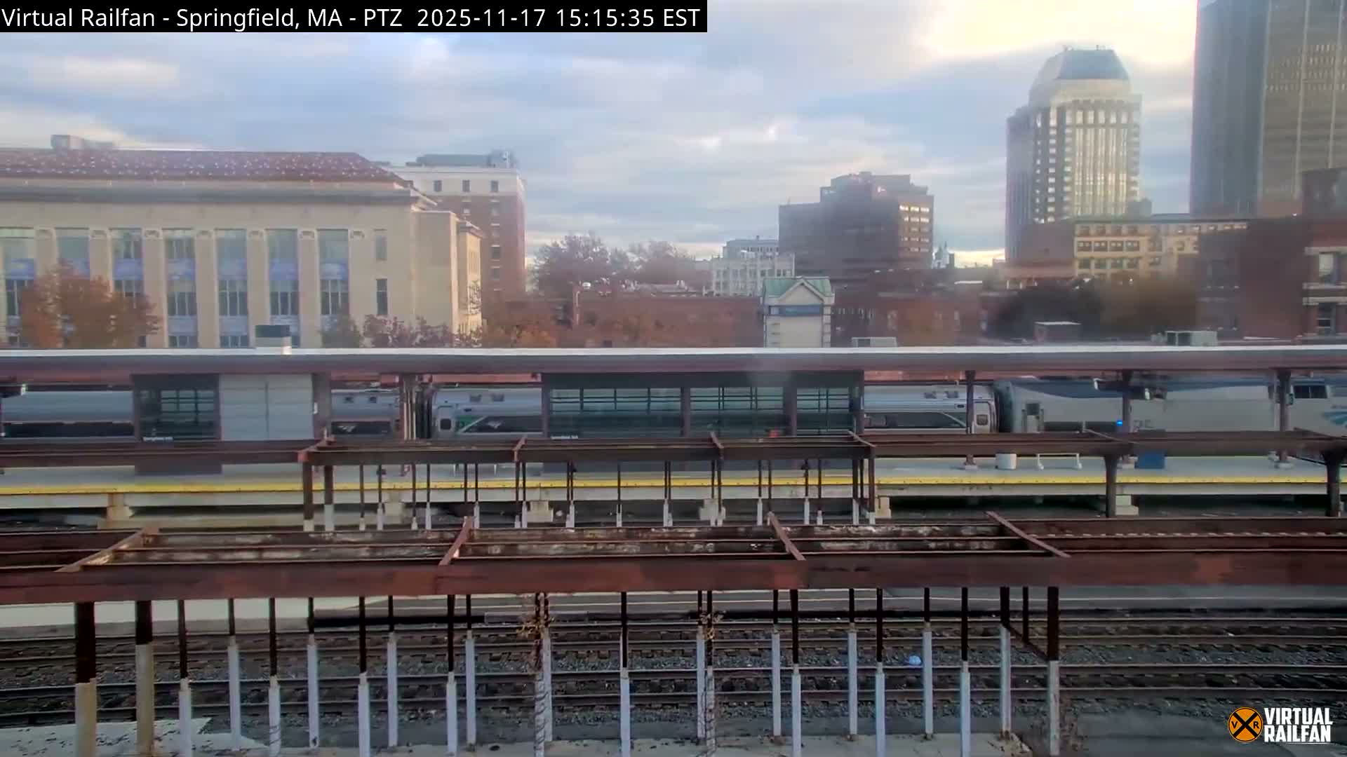 Springfield City & Springfield Union Railway Station Live Cam - Springfield, Hampden, Massachusetts, USA