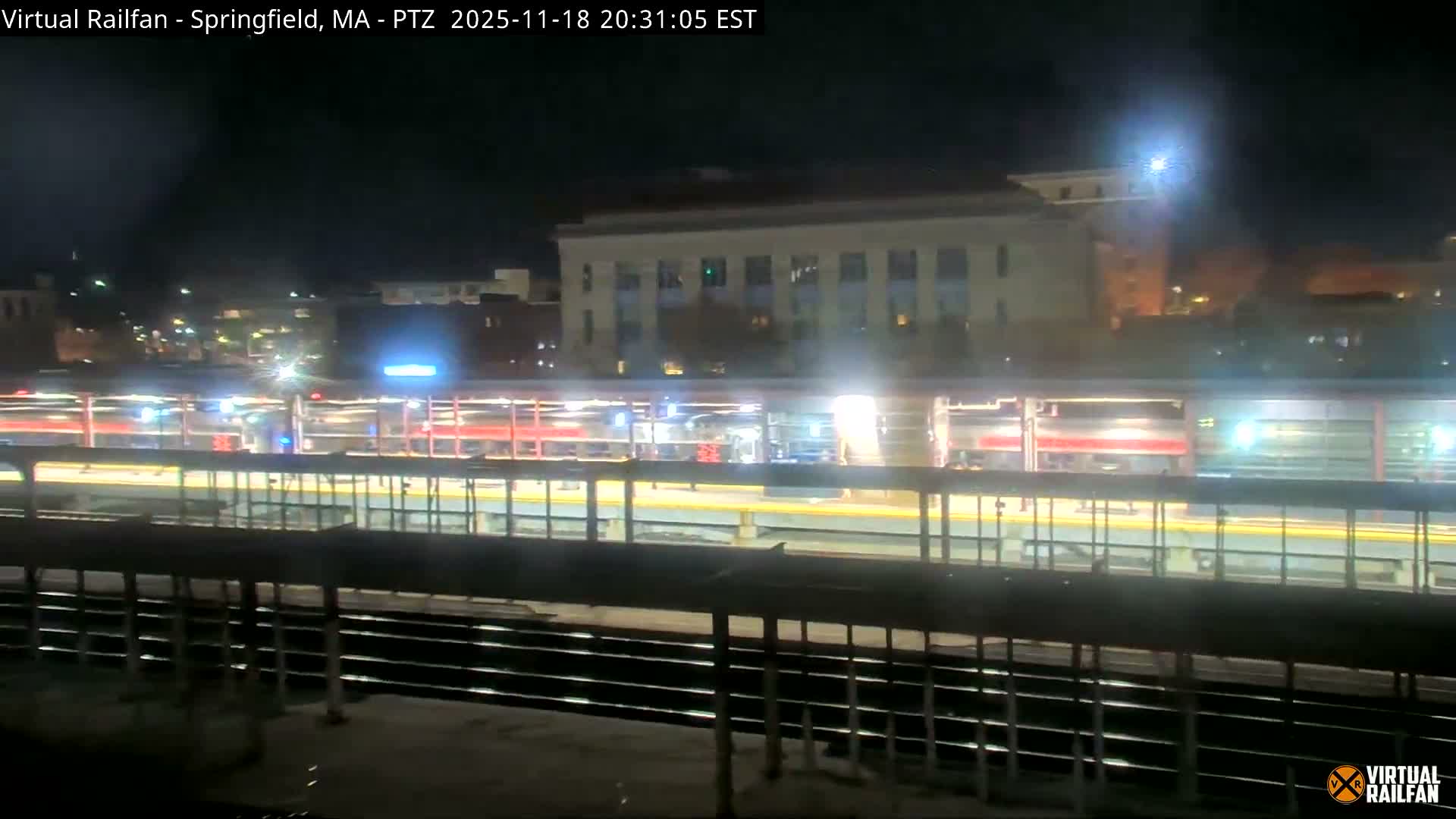 Springfield City & Springfield Union Railway Station Live Cam - Springfield, Hampden, Massachusetts, USA