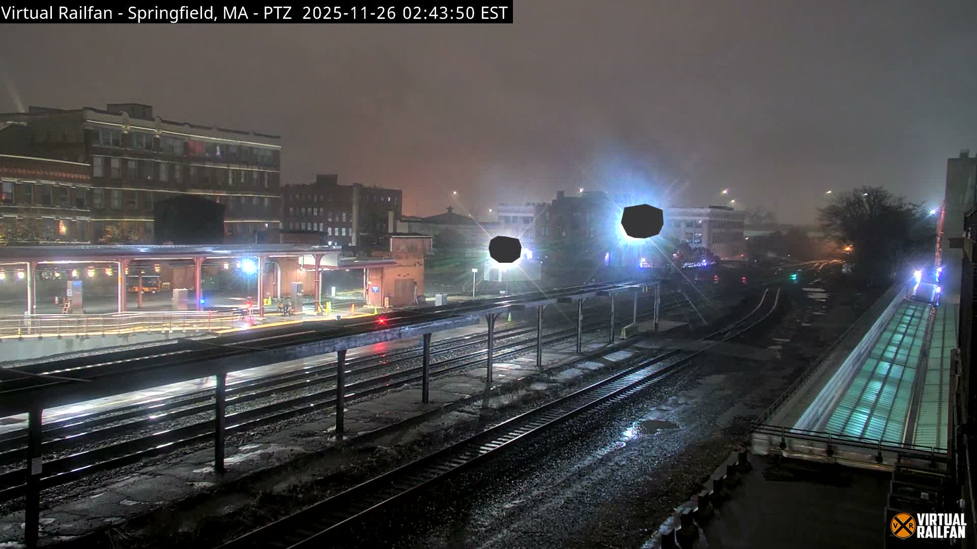 Springfield City & Springfield Union Railway Station Live Cam - Springfield, Hampden, Massachusetts, USA