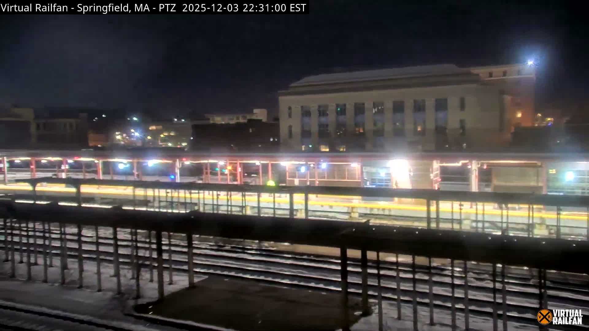 Springfield City & Springfield Union Railway Station Live Cam - Springfield, Hampden, Massachusetts, USA