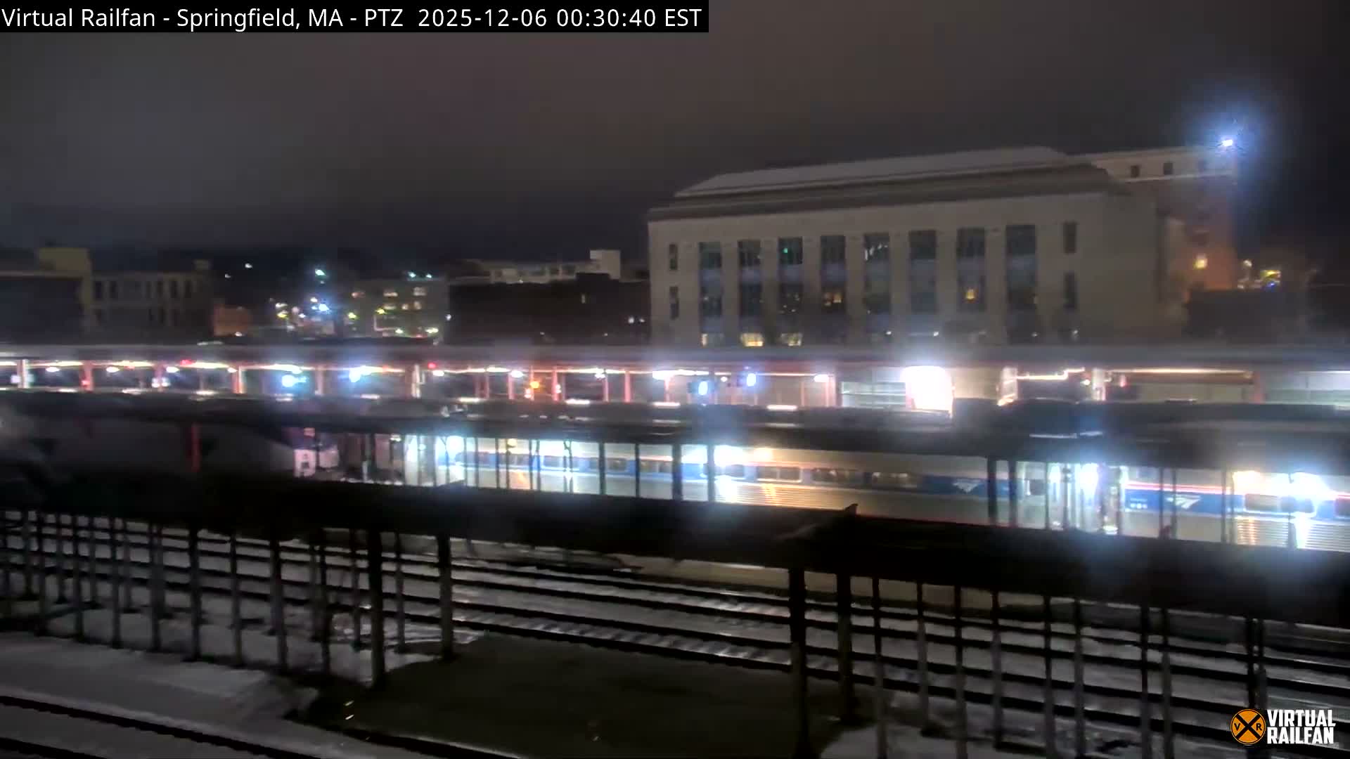 Springfield City & Springfield Union Railway Station Live Cam - Springfield, Hampden, Massachusetts, USA