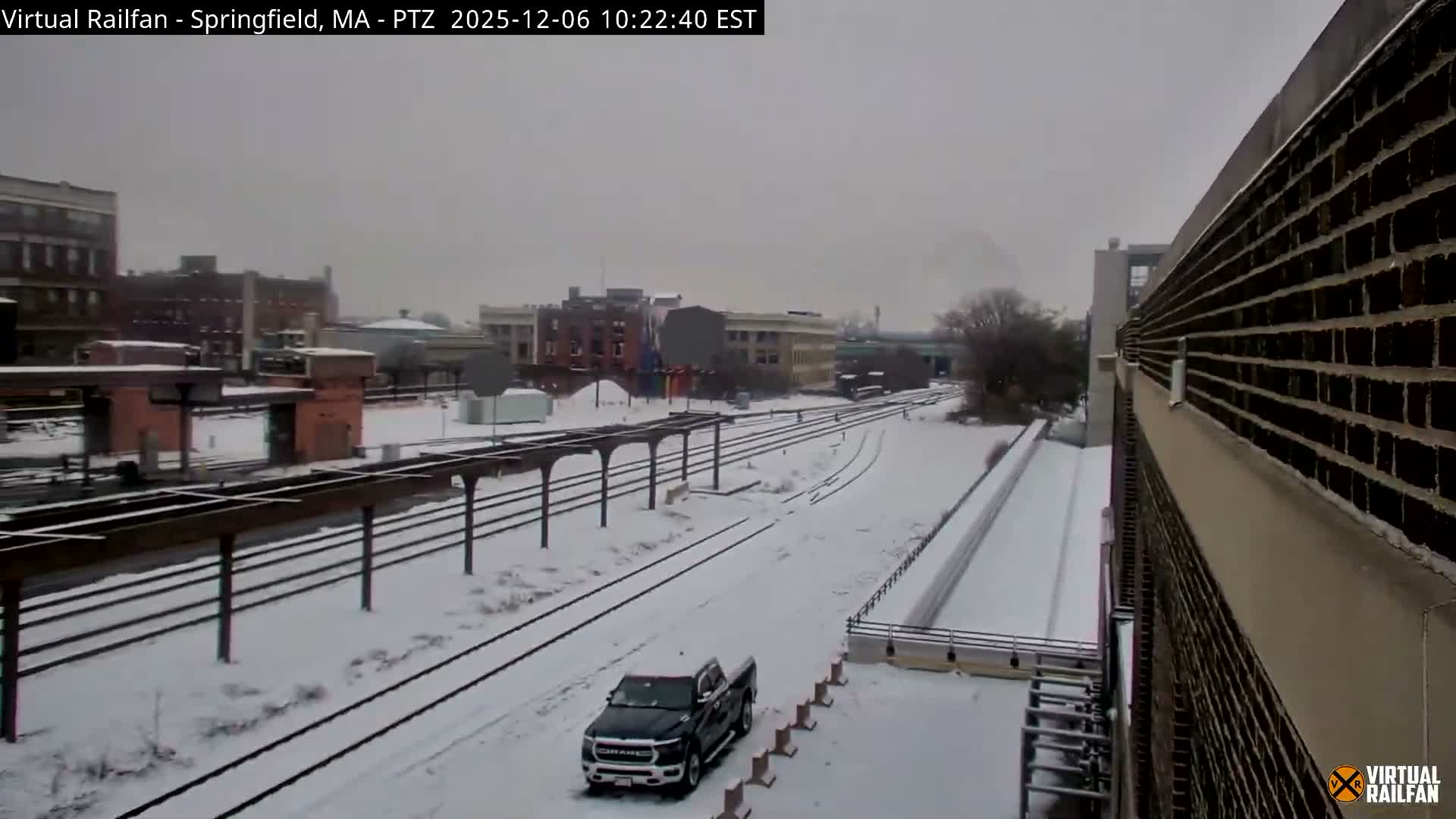 Springfield City & Springfield Union Railway Station Live Cam - Springfield, Hampden, Massachusetts, USA
