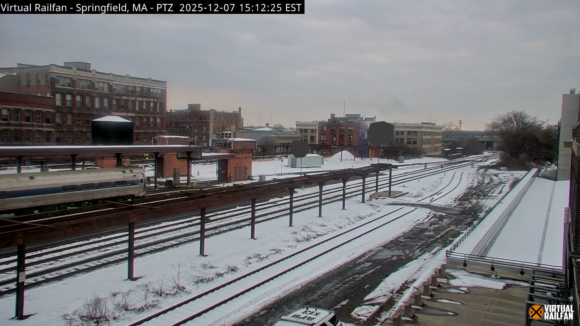 Springfield City & Springfield Union Railway Station Live Cam - Springfield, Hampden, Massachusetts, USA