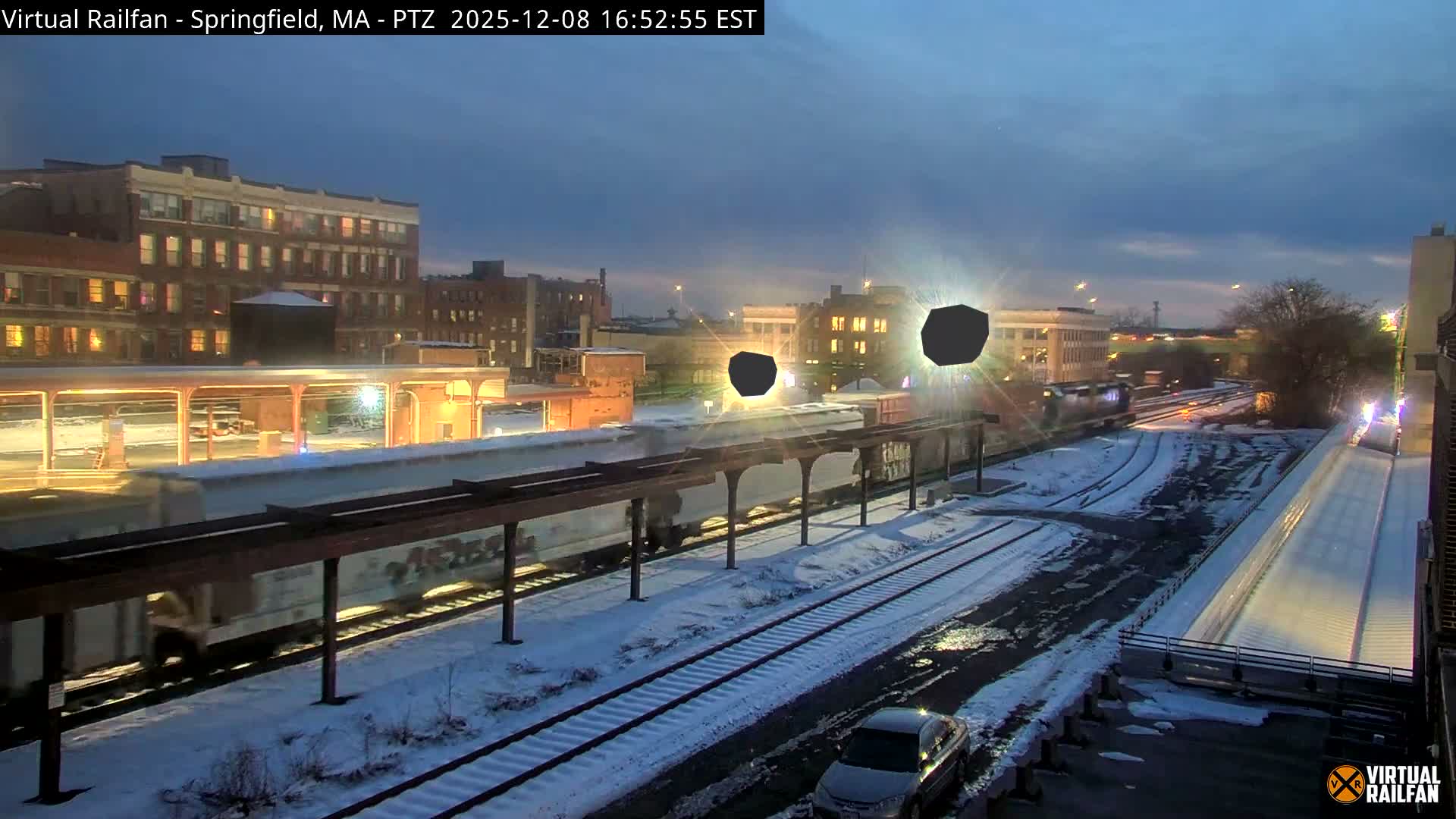 Springfield City & Springfield Union Railway Station Live Cam - Springfield, Hampden, Massachusetts, USA