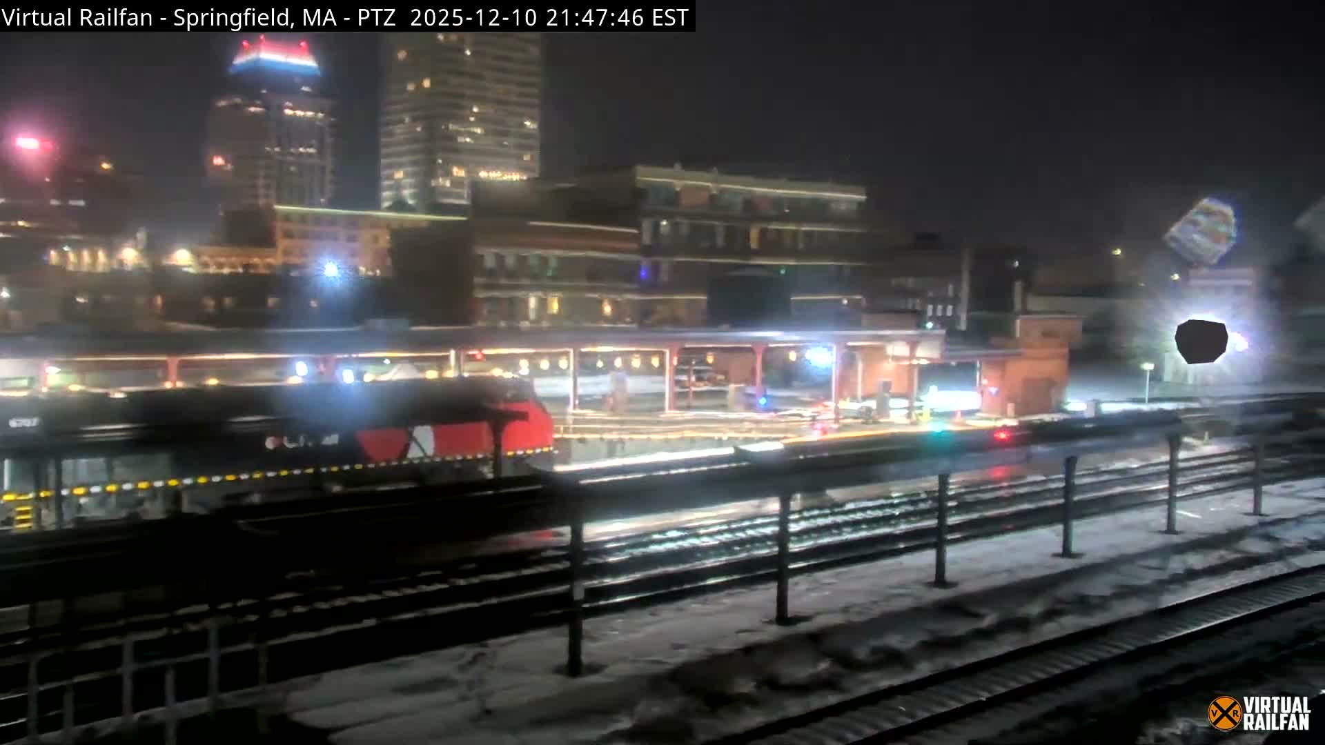 Springfield City & Springfield Union Railway Station Live Cam - Springfield, Hampden, Massachusetts, USA