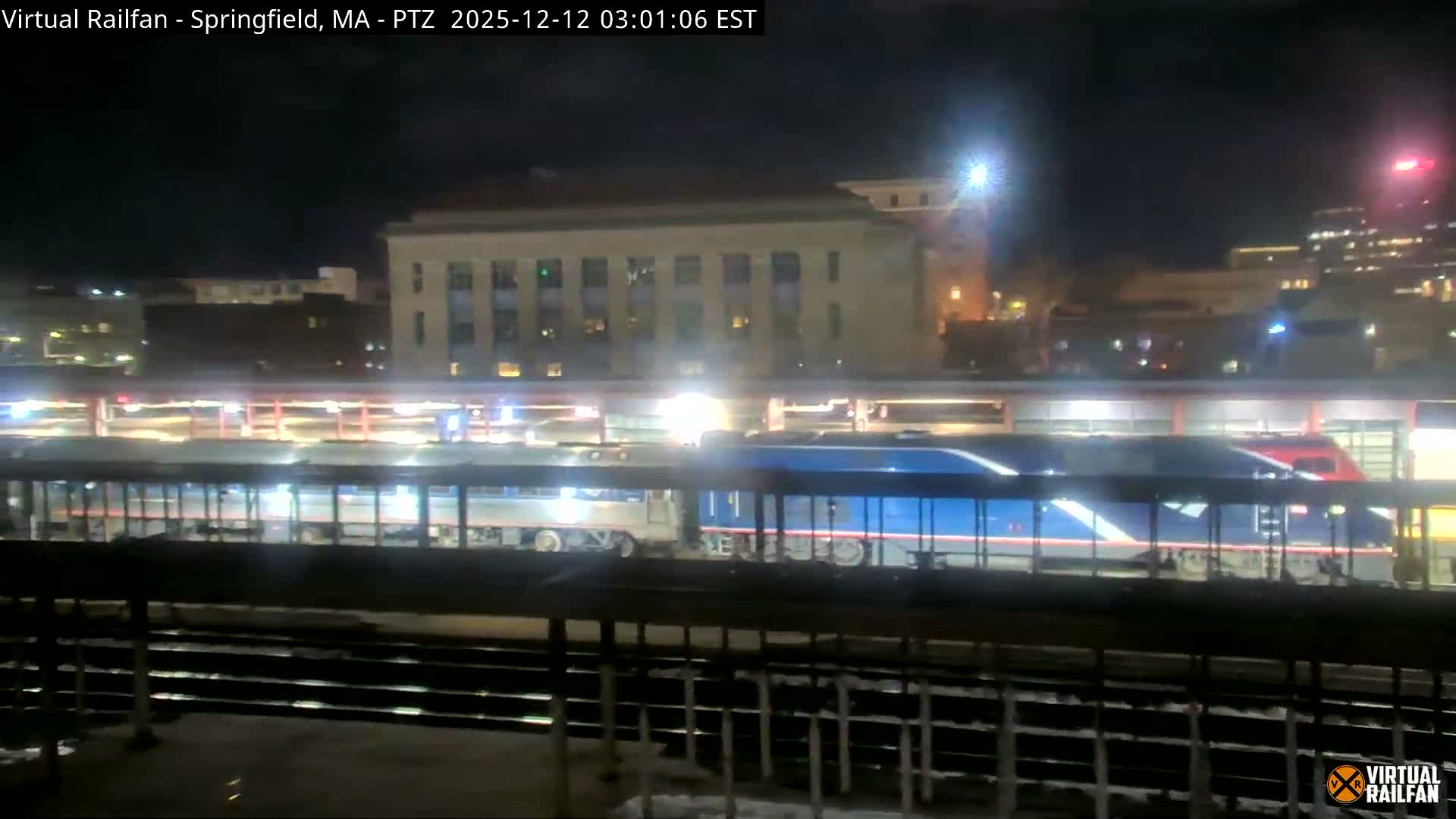 Springfield City & Springfield Union Railway Station Live Cam - Springfield, Hampden, Massachusetts, USA