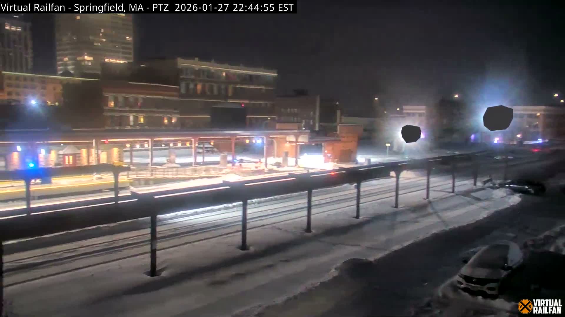 Springfield City & Springfield Union Railway Station Live Cam - Springfield, Hampden, Massachusetts, USA
