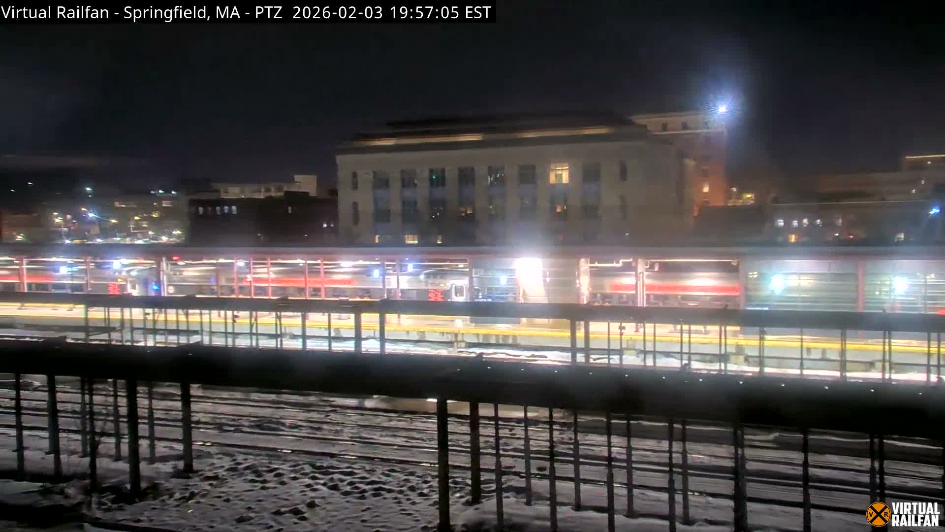 Springfield City & Springfield Union Railway Station Live Cam - Springfield, Hampden, Massachusetts, USA