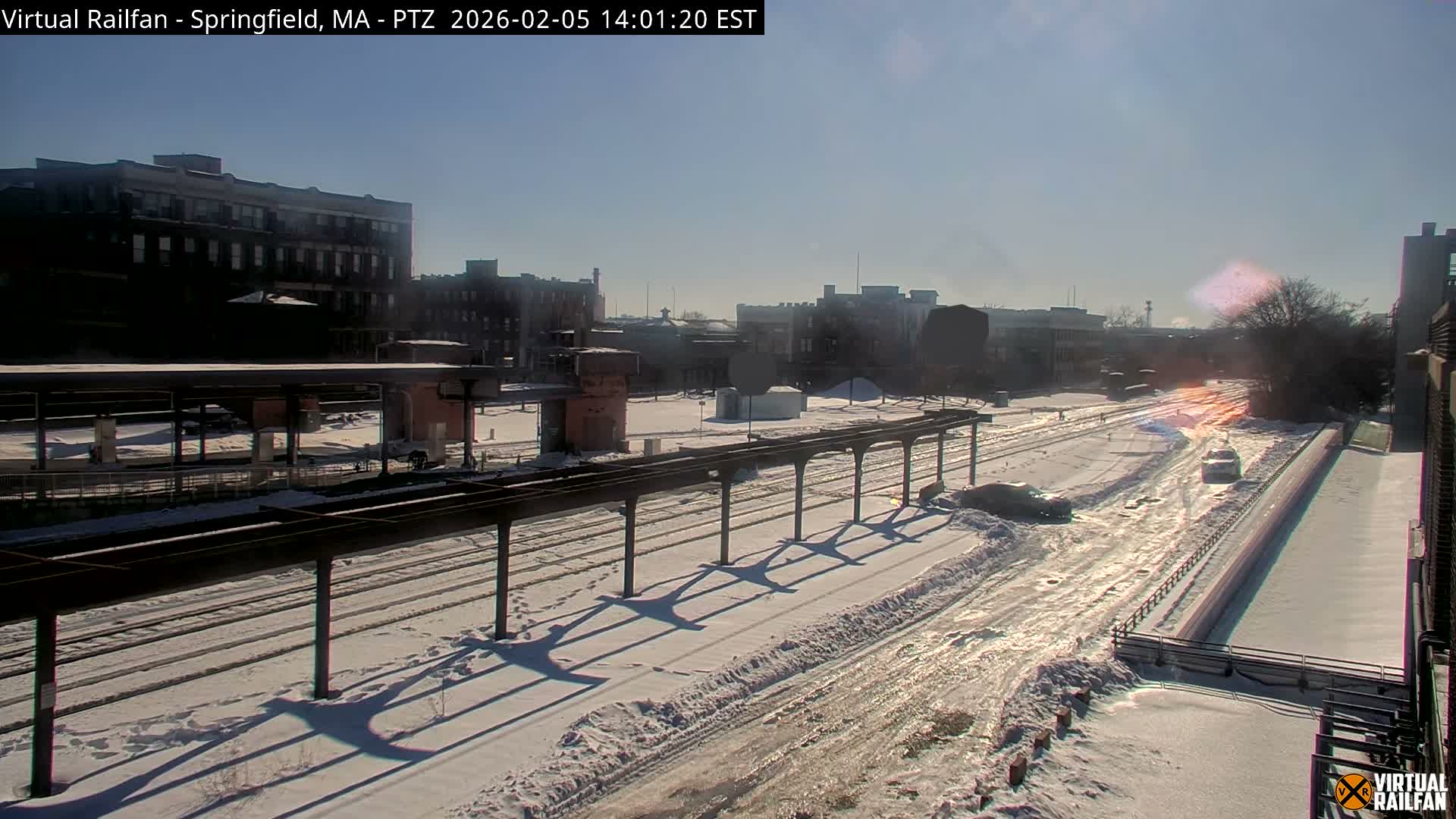 Springfield City & Springfield Union Railway Station Live Cam - Springfield, Hampden, Massachusetts, USA
