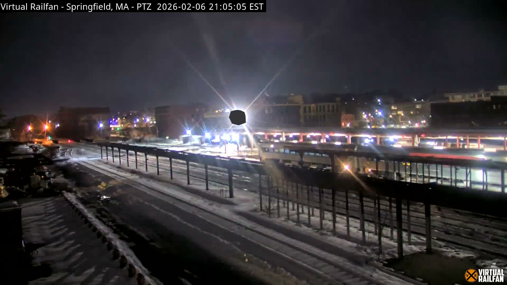 Springfield City & Springfield Union Railway Station Live Cam - Springfield, Hampden, Massachusetts, USA