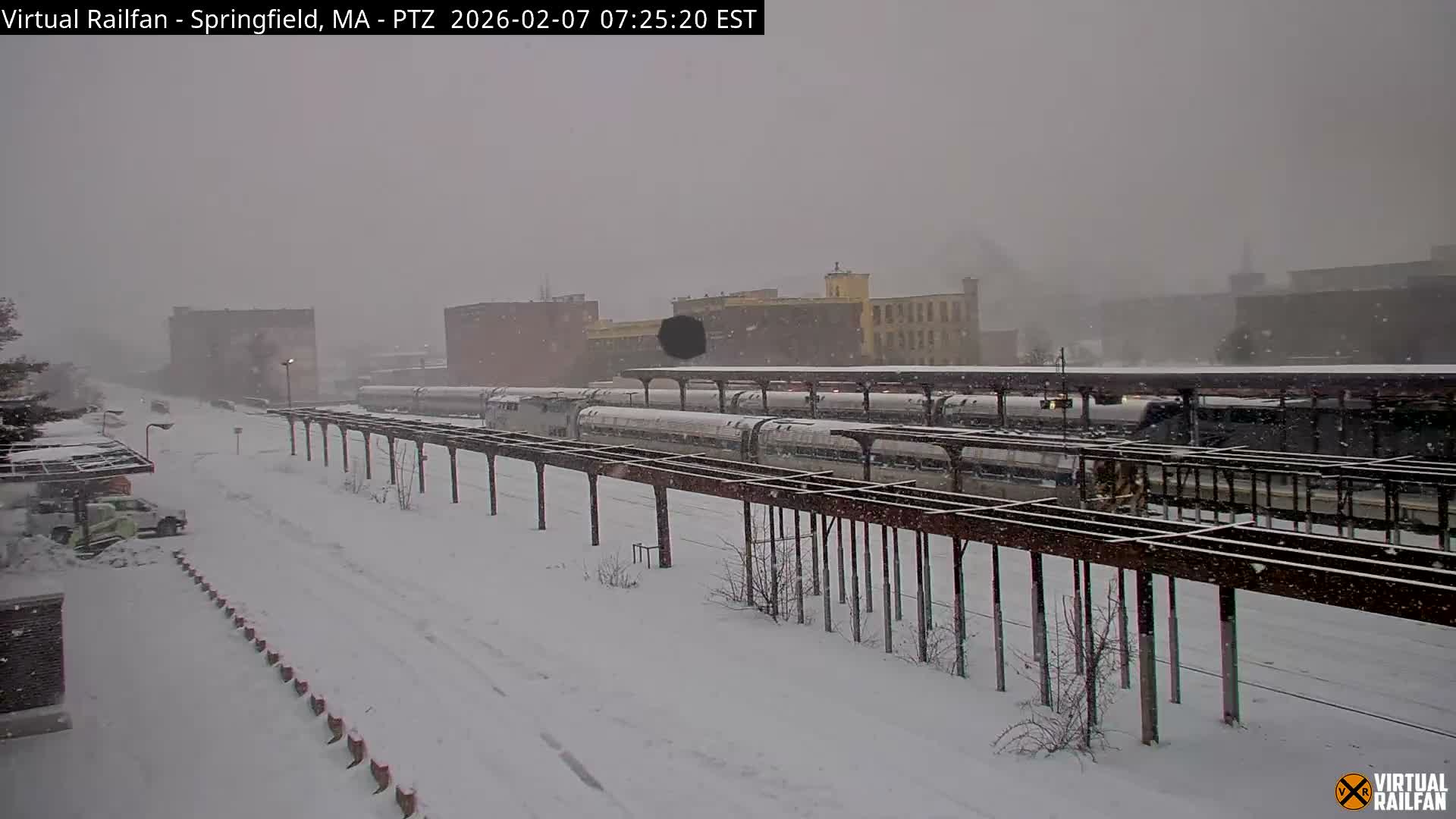 Springfield City & Springfield Union Railway Station Live Cam - Springfield, Hampden, Massachusetts, USA