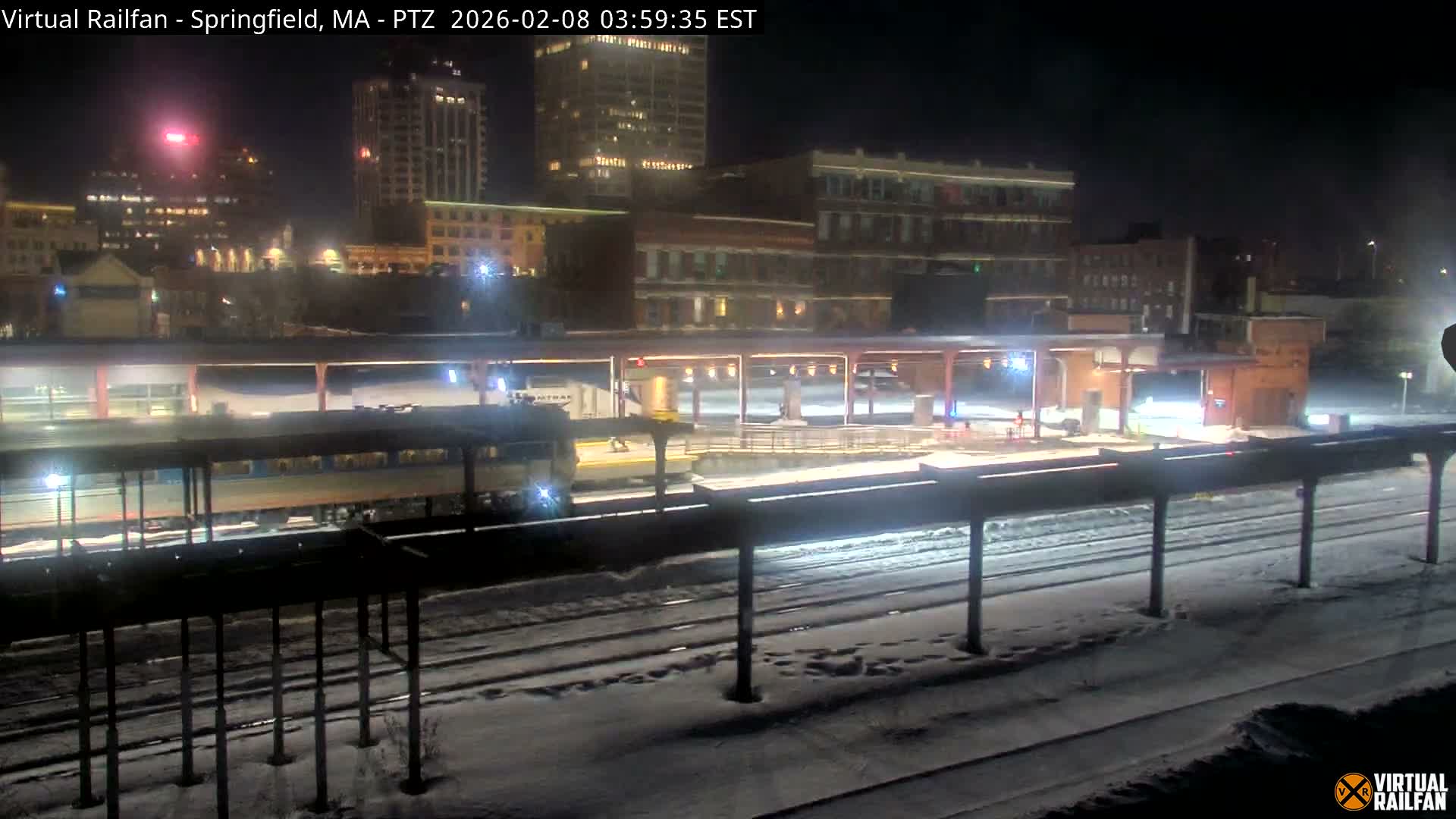 Springfield City & Springfield Union Railway Station Live Cam - Springfield, Hampden, Massachusetts, USA