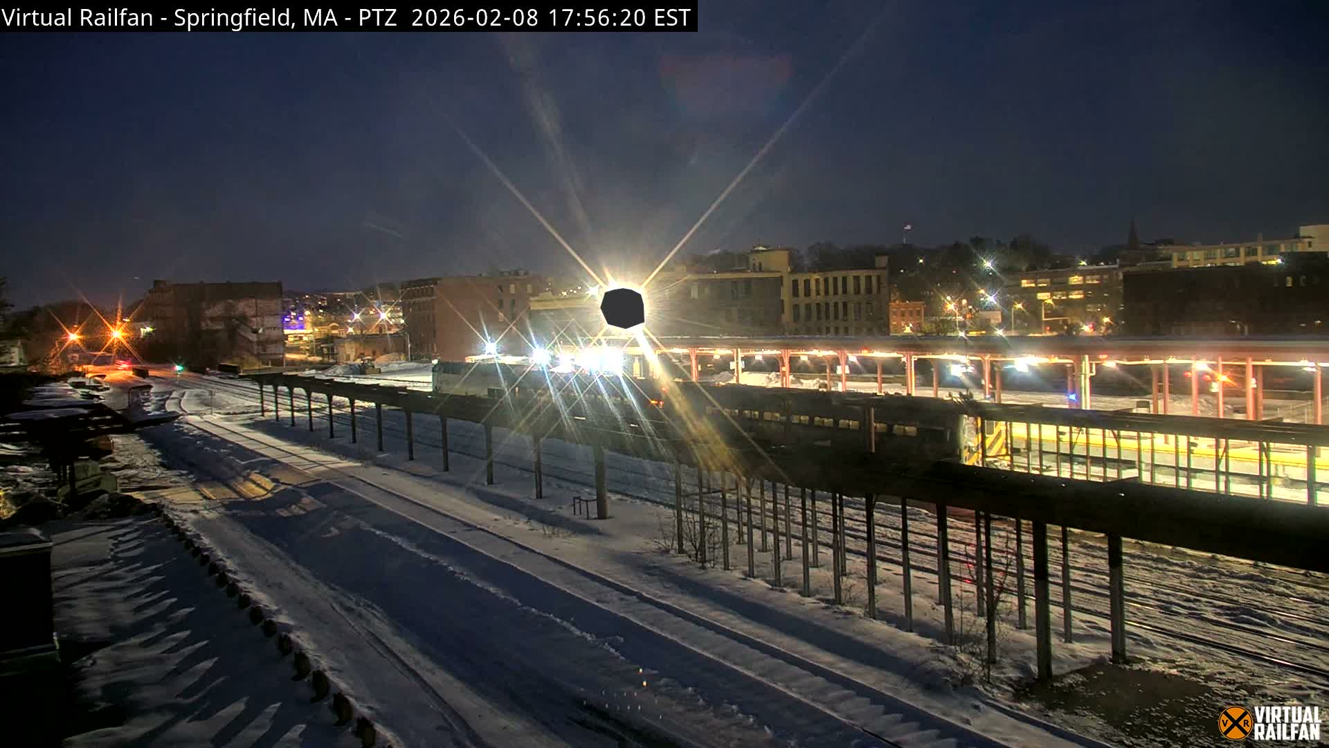 Springfield City & Springfield Union Railway Station Live Cam - Springfield, Hampden, Massachusetts, USA
