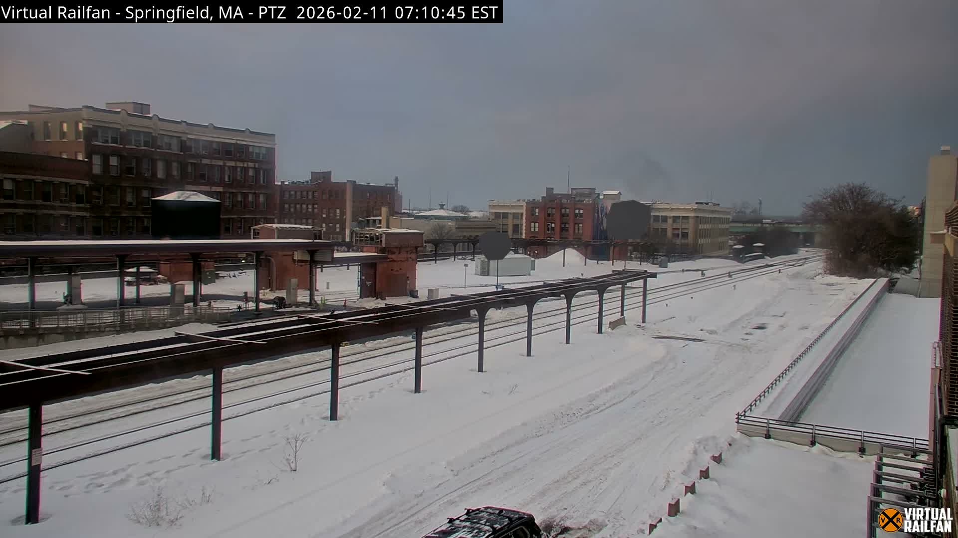 Springfield City & Springfield Union Railway Station Live Cam - Springfield, Hampden, Massachusetts, USA
