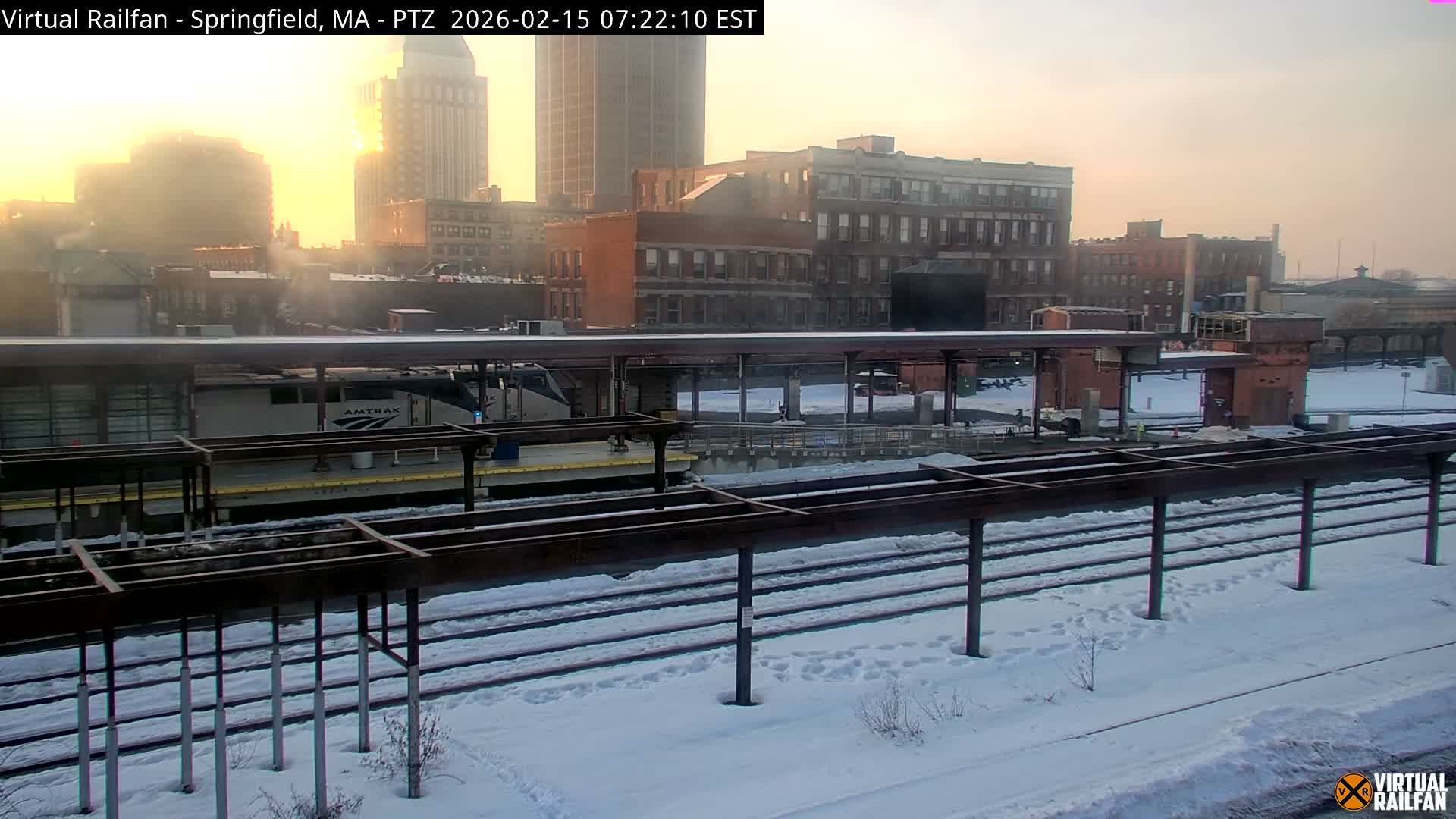 Springfield City & Springfield Union Railway Station Live Cam - Springfield, Hampden, Massachusetts, USA