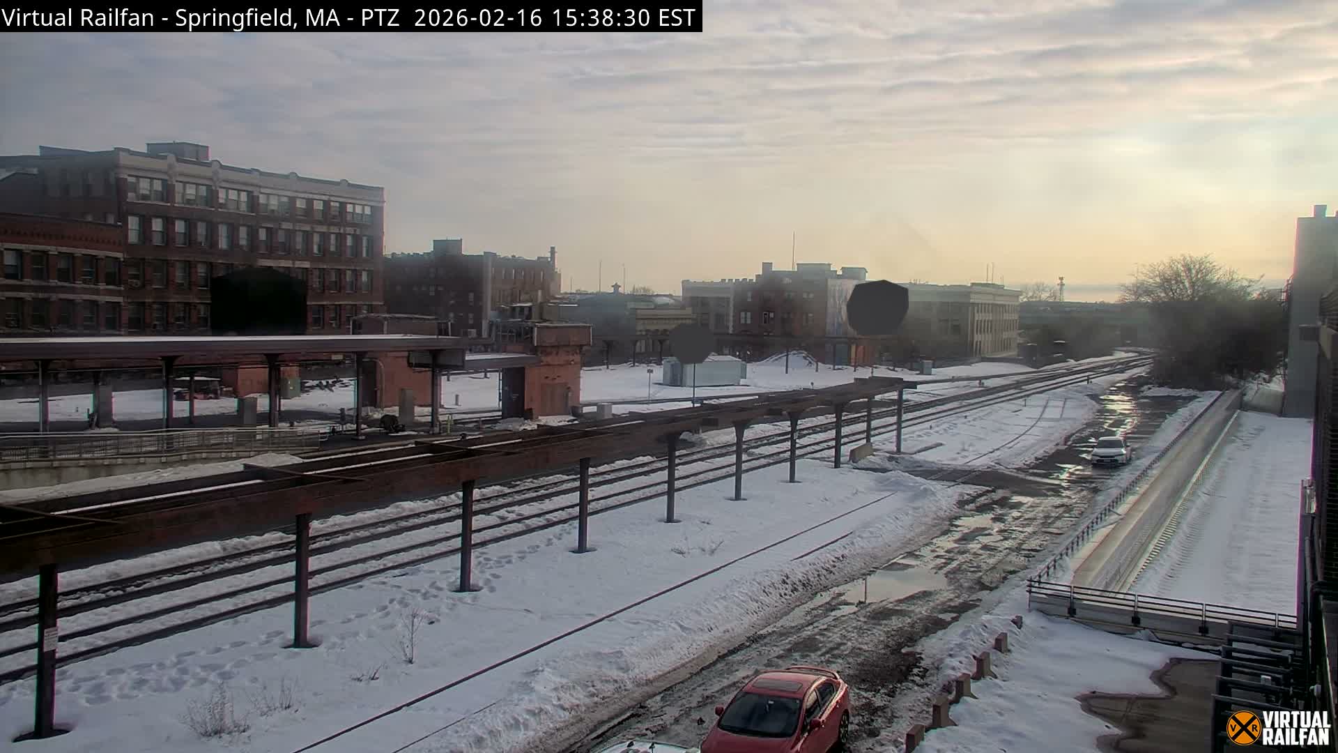 Springfield City & Springfield Union Railway Station Live Cam - Springfield, Hampden, Massachusetts, USA