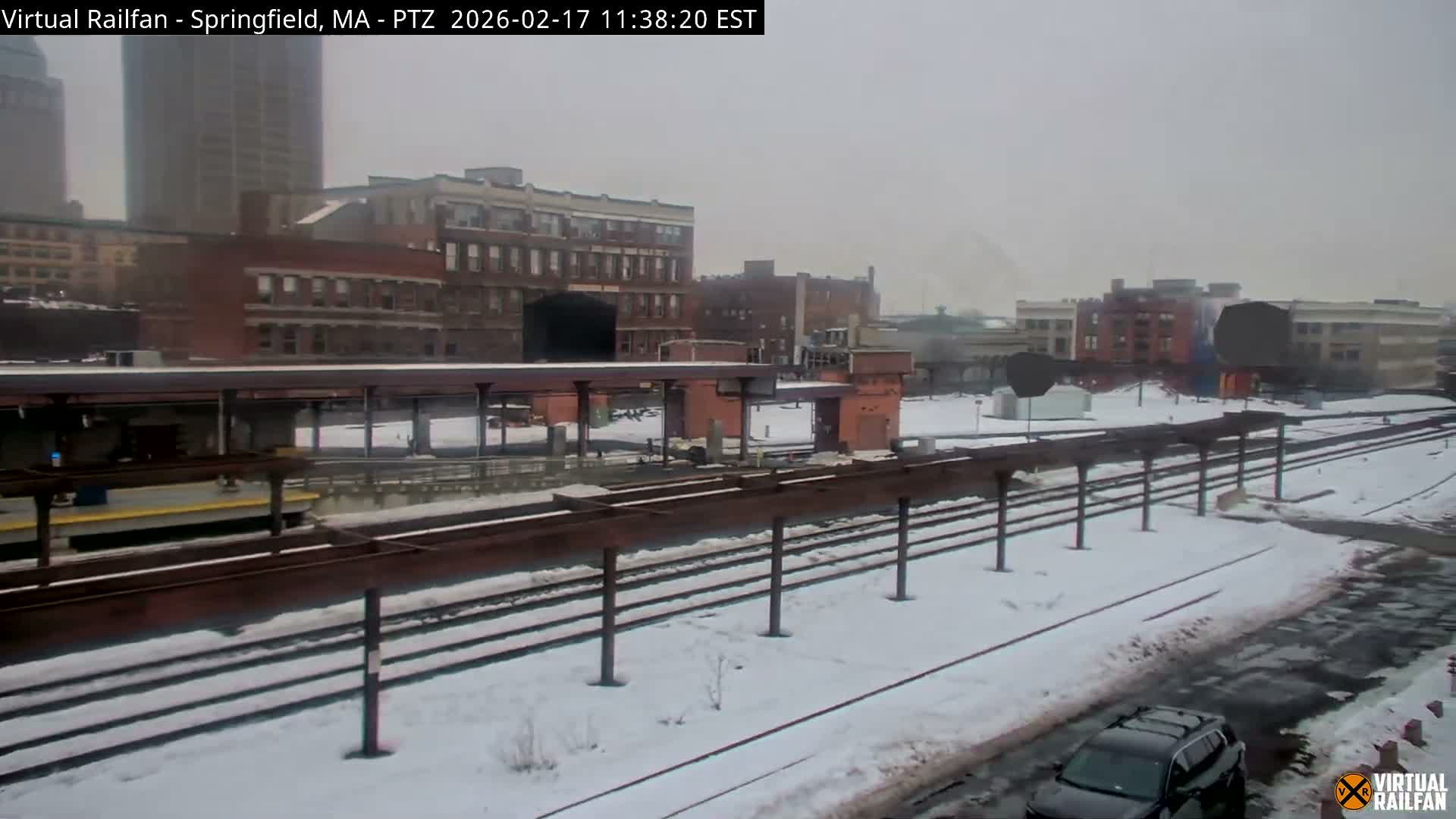 Springfield City & Springfield Union Railway Station Live Cam - Springfield, Hampden, Massachusetts, USA