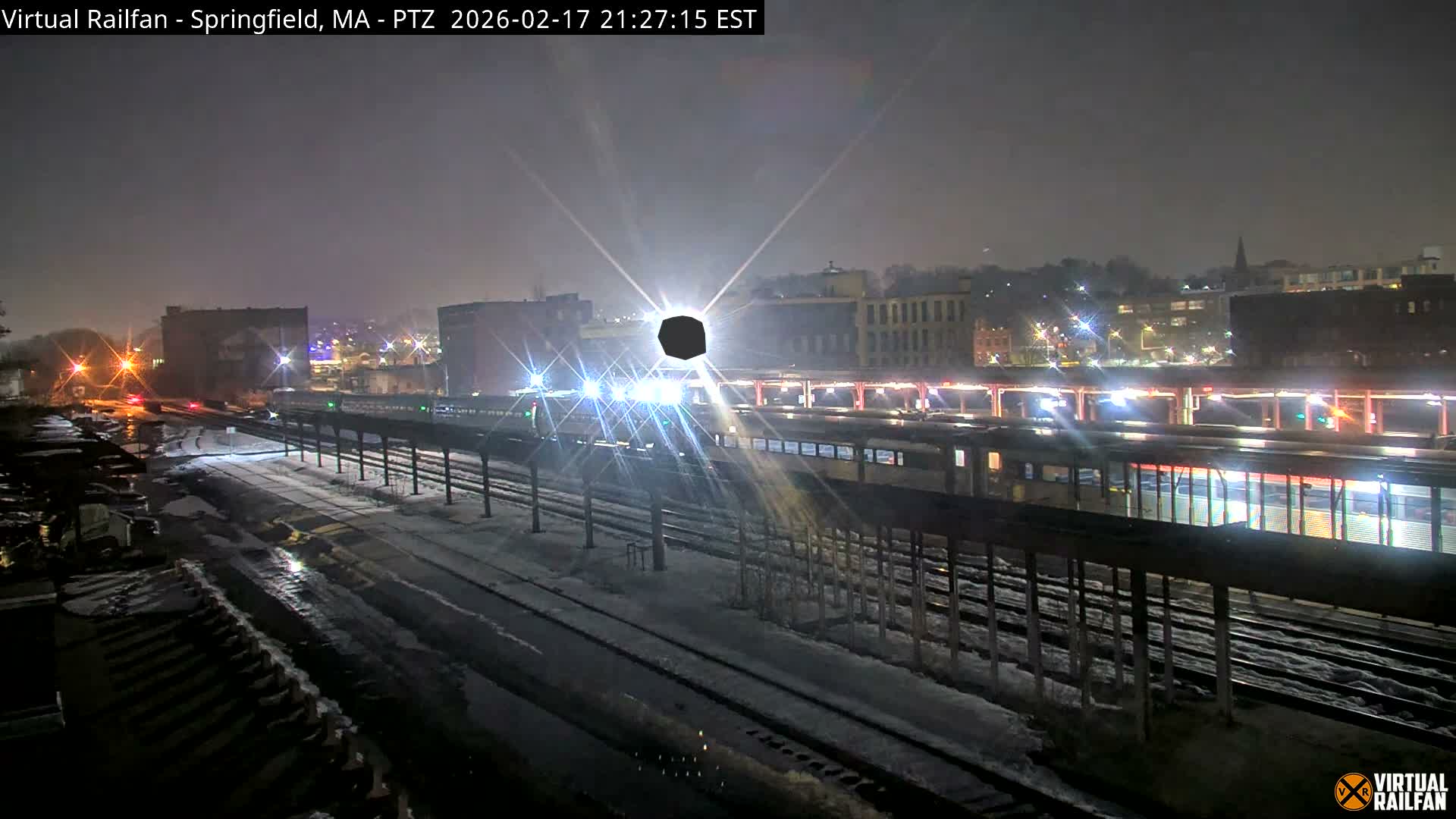 Springfield City & Springfield Union Railway Station Live Cam - Springfield, Hampden, Massachusetts, USA