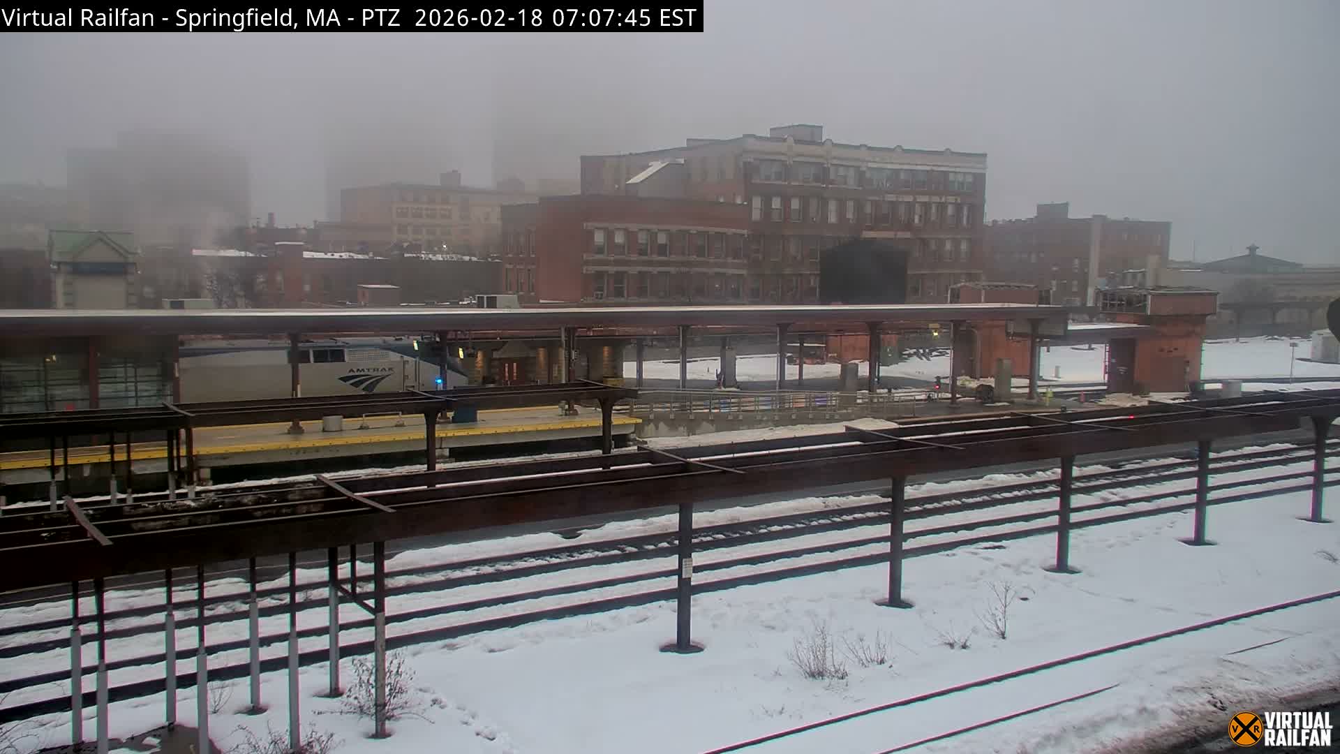 Springfield City & Springfield Union Railway Station Live Cam - Springfield, Hampden, Massachusetts, USA