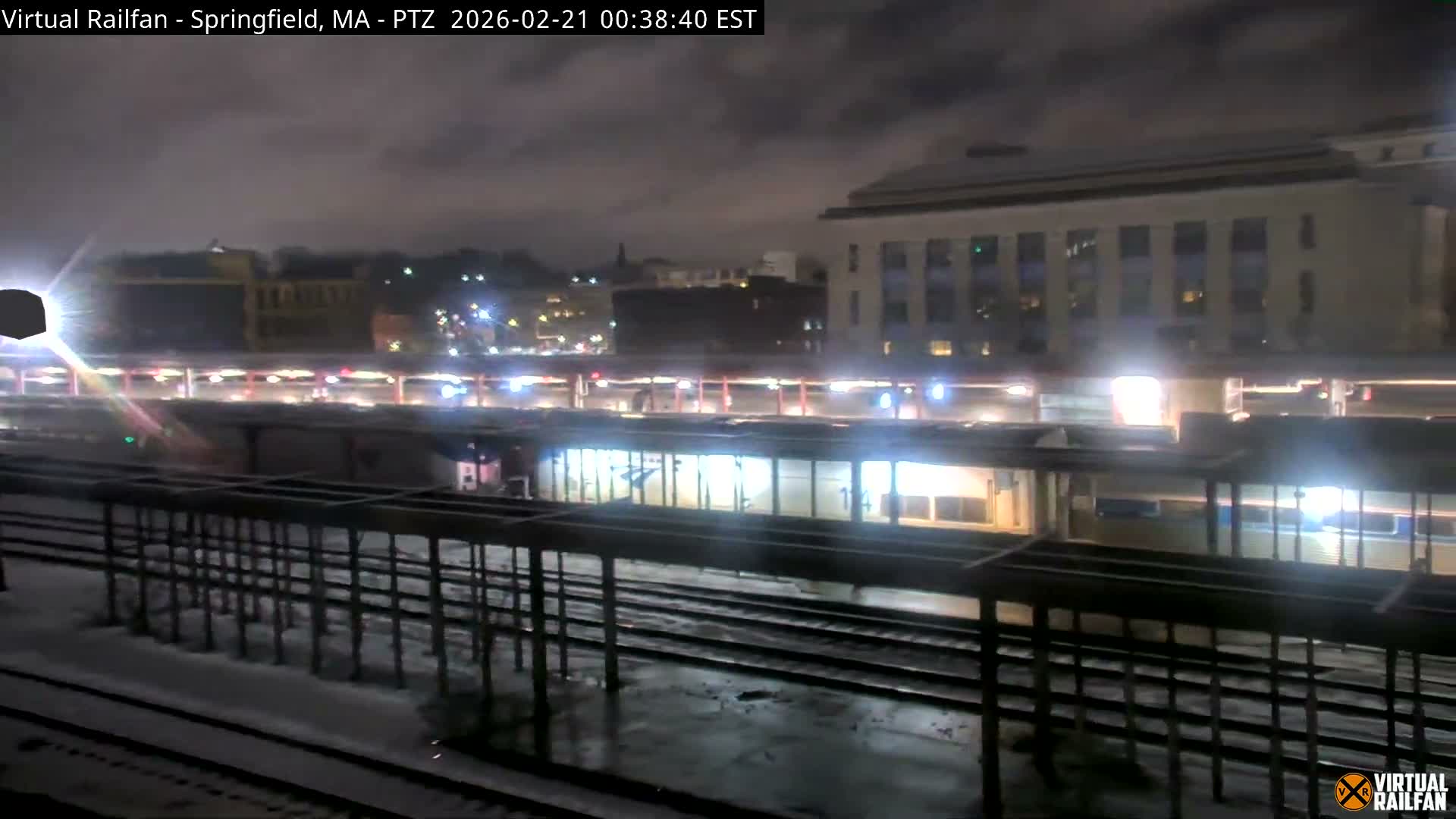 Springfield City & Springfield Union Railway Station Live Cam - Springfield, Hampden, Massachusetts, USA