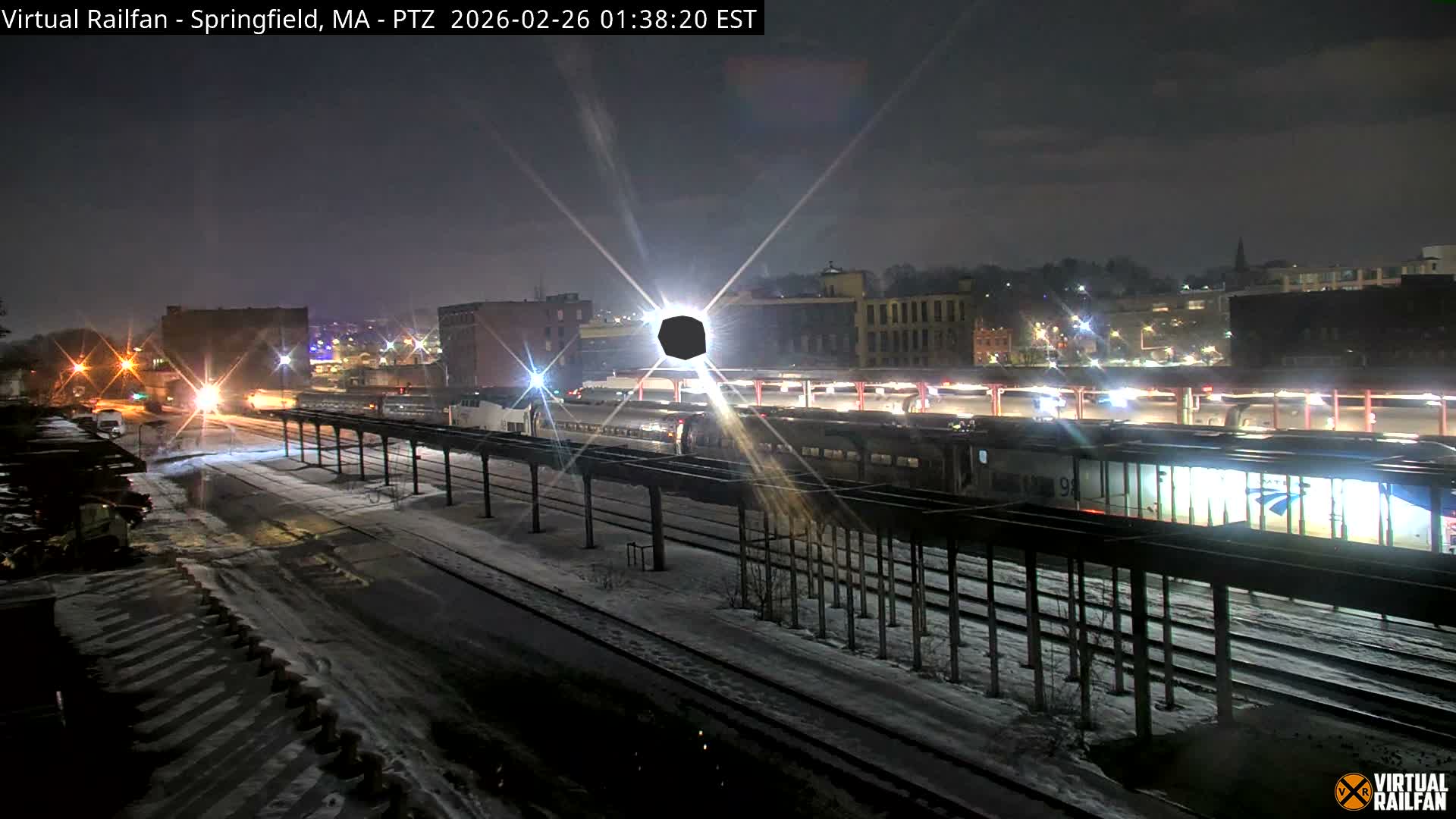 Springfield City & Springfield Union Railway Station Live Cam - Springfield, Hampden, Massachusetts, USA