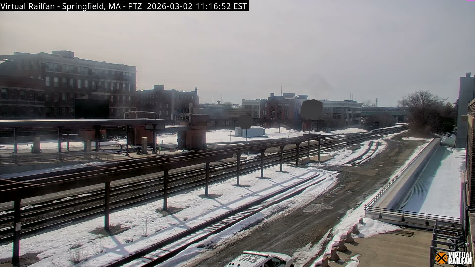 Springfield City & Springfield Union Railway Station Live Cam - Springfield, Hampden, Massachusetts, USA