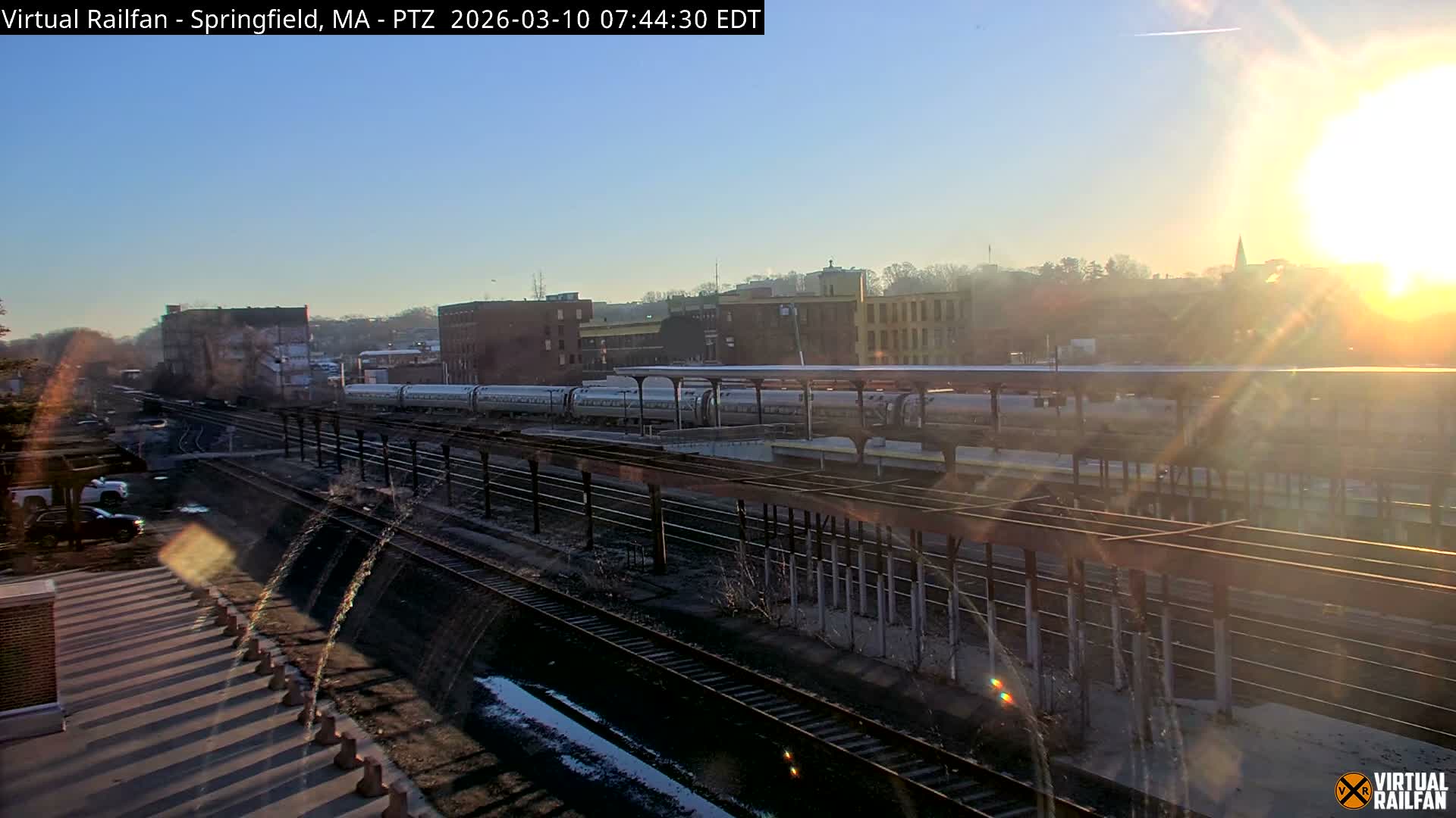 Springfield City & Springfield Union Railway Station Live Cam - Springfield, Hampden, Massachusetts, USA