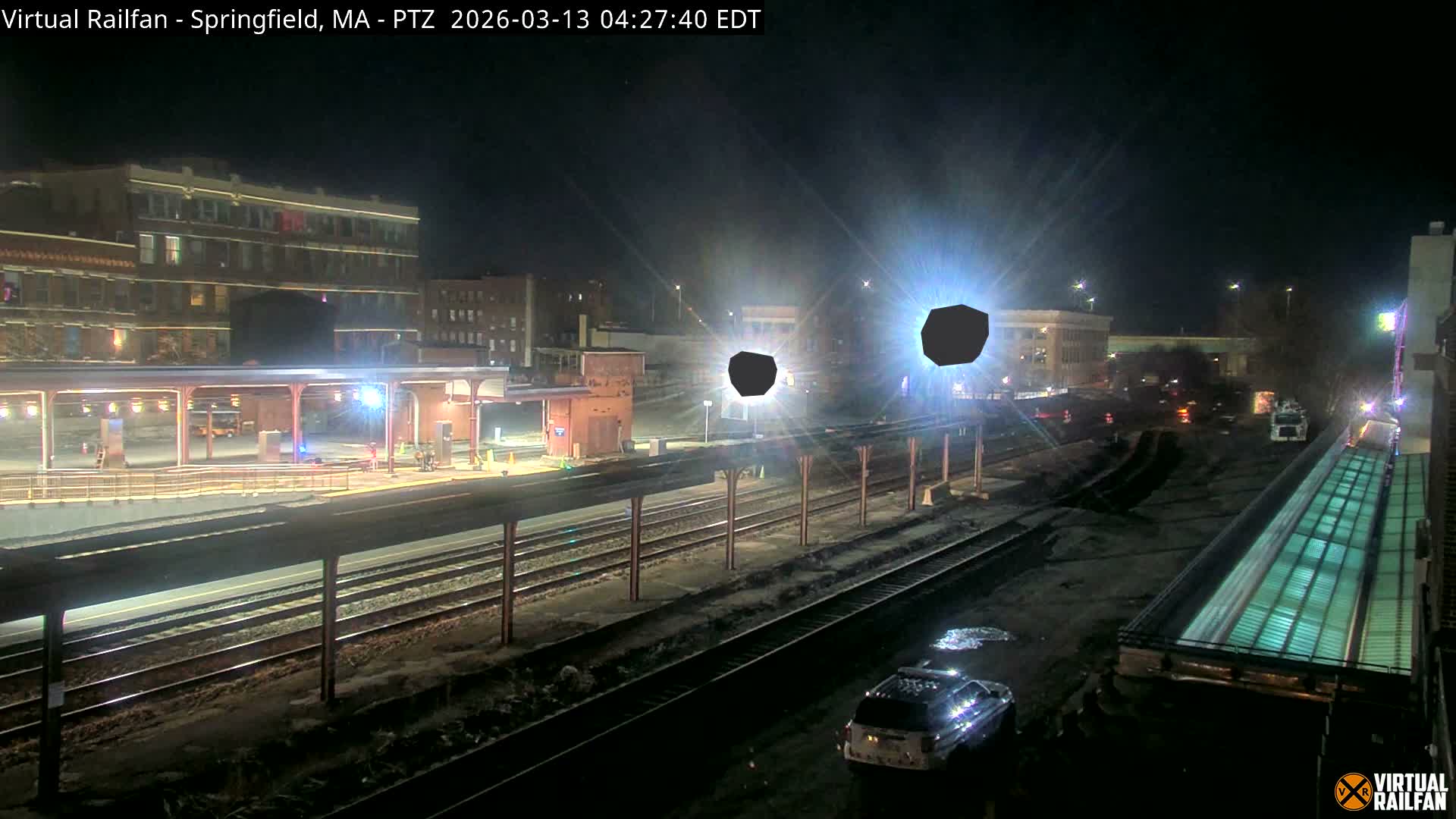 Springfield City & Springfield Union Railway Station Live Cam - Springfield, Hampden, Massachusetts, USA