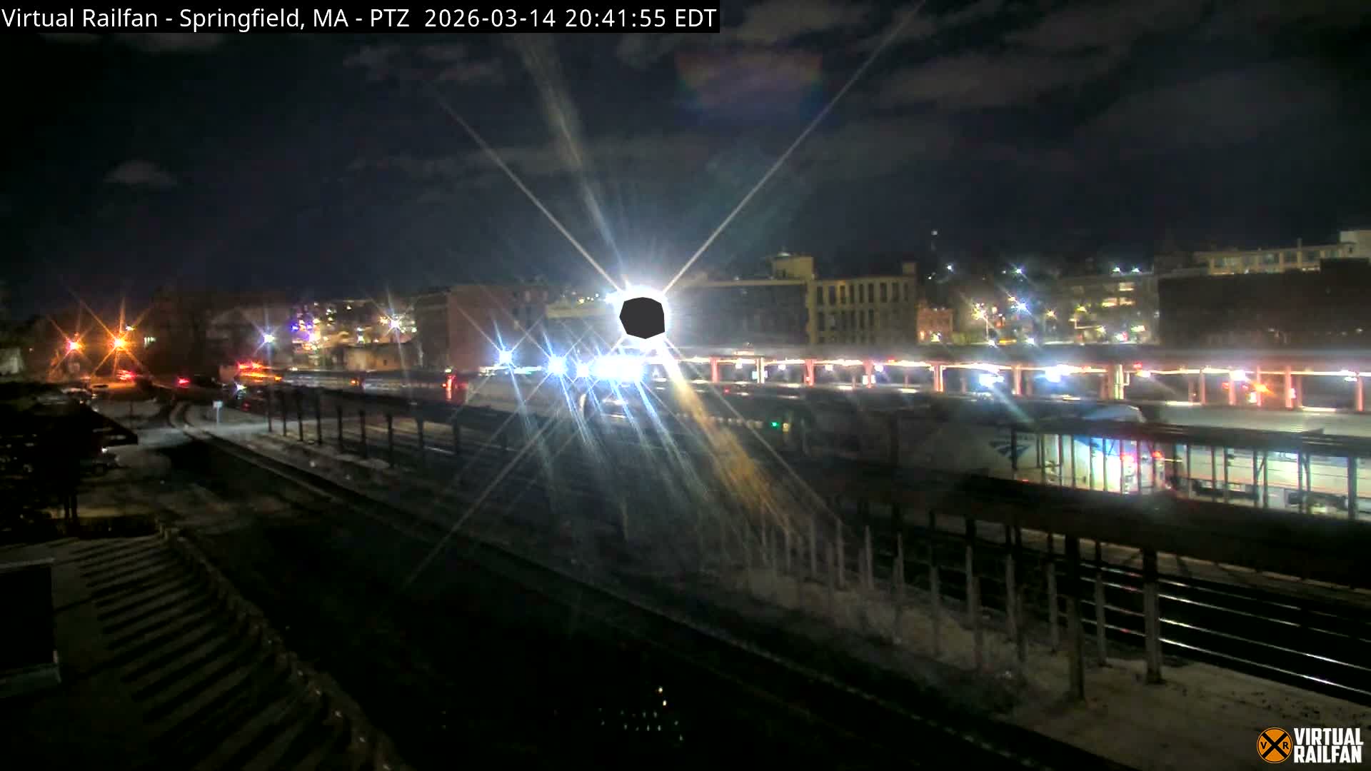 Springfield City & Springfield Union Railway Station Live Cam - Springfield, Hampden, Massachusetts, USA