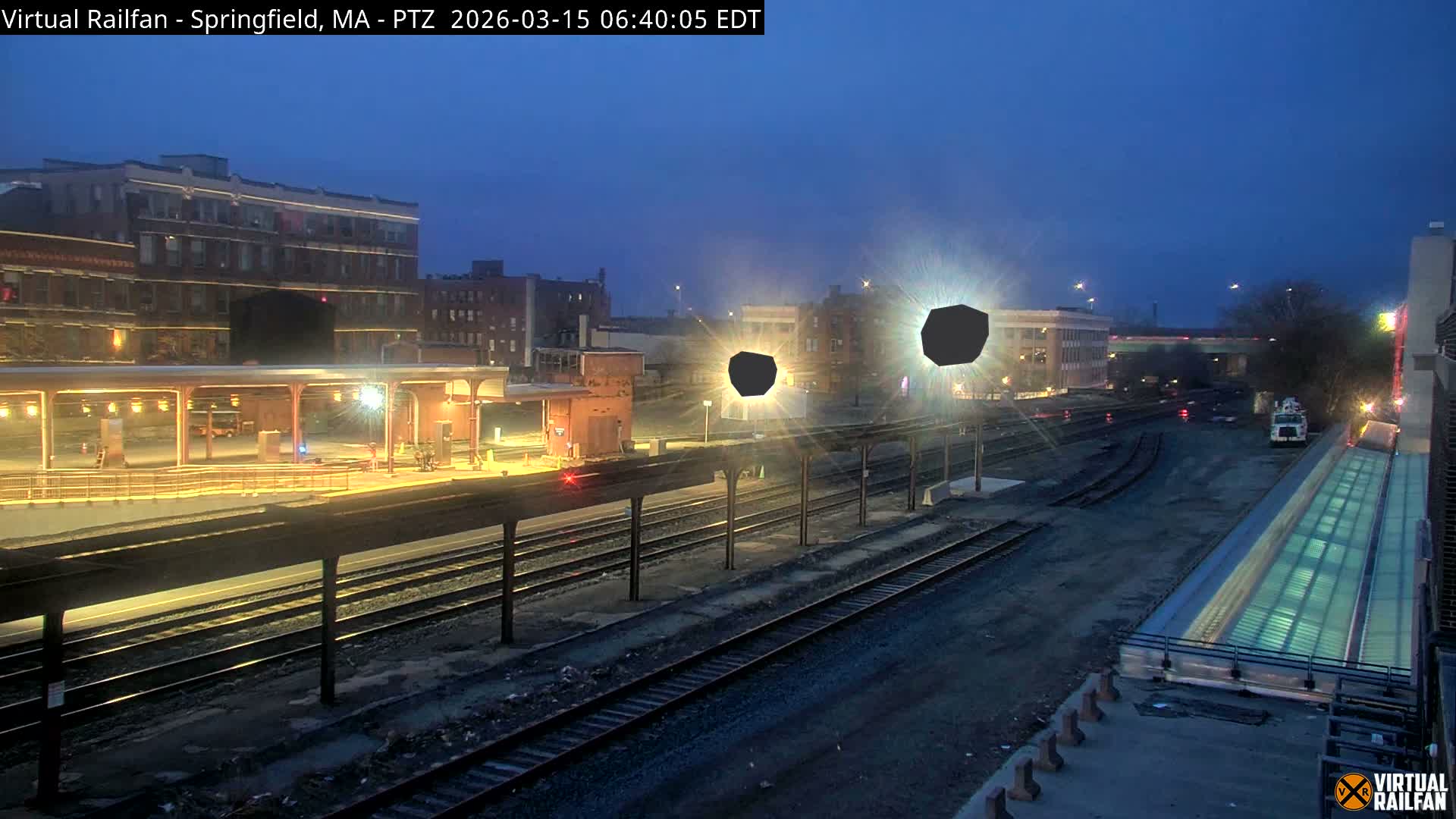 Springfield City & Springfield Union Railway Station Live Cam - Springfield, Hampden, Massachusetts, USA