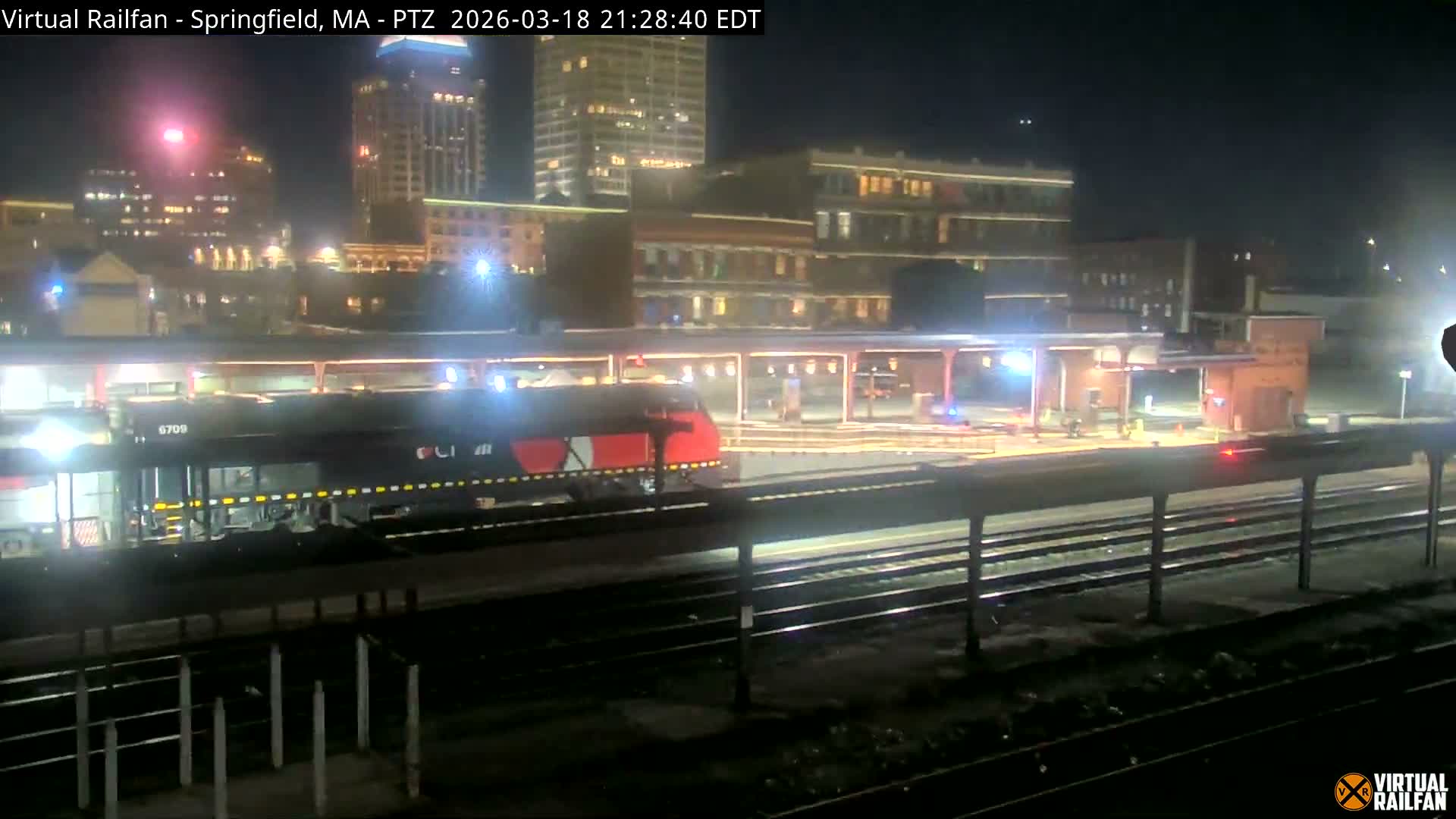 Springfield City & Springfield Union Railway Station Live Cam - Springfield, Hampden, Massachusetts, USA