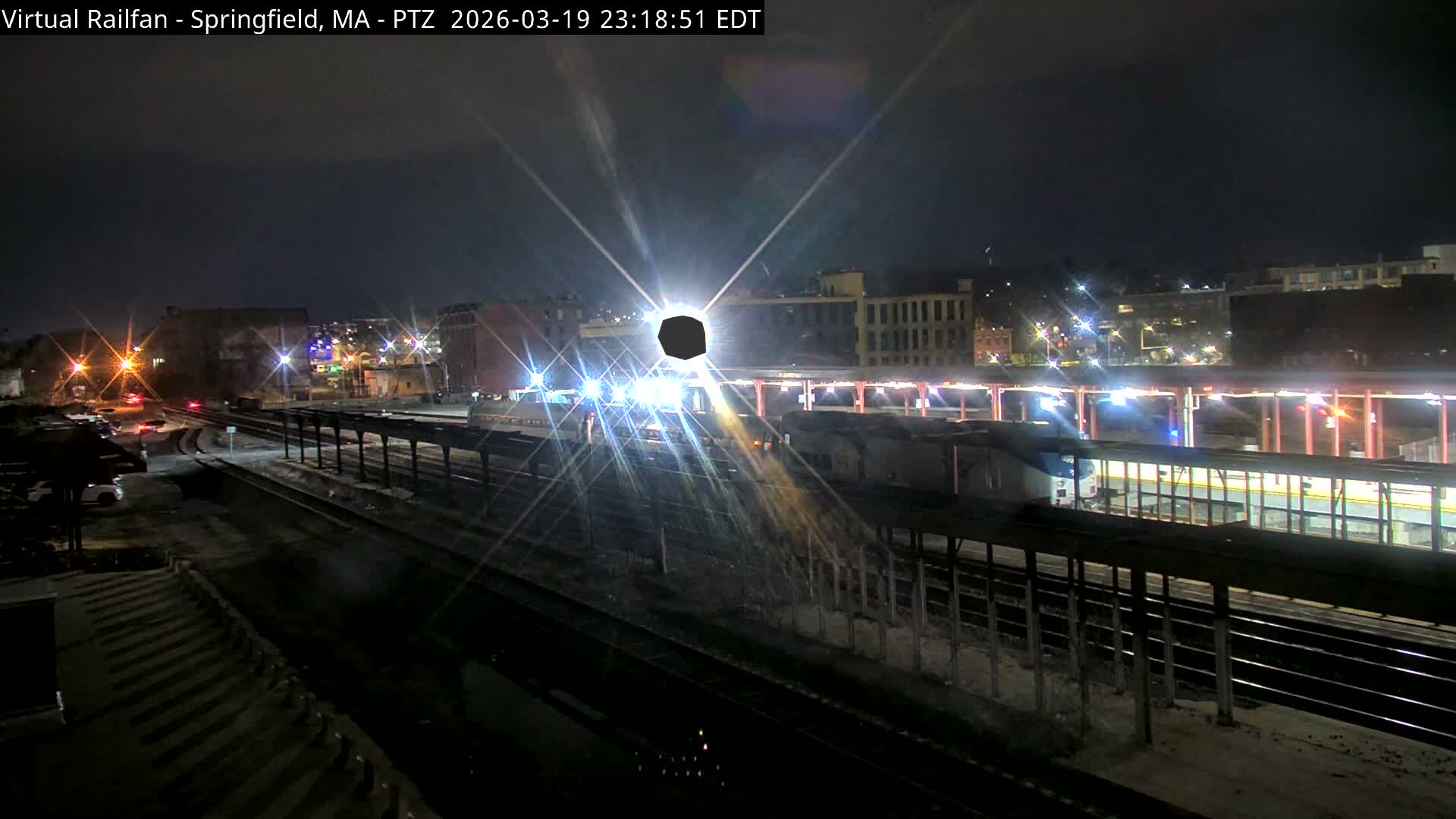 Springfield City & Springfield Union Railway Station Live Cam - Springfield, Hampden, Massachusetts, USA