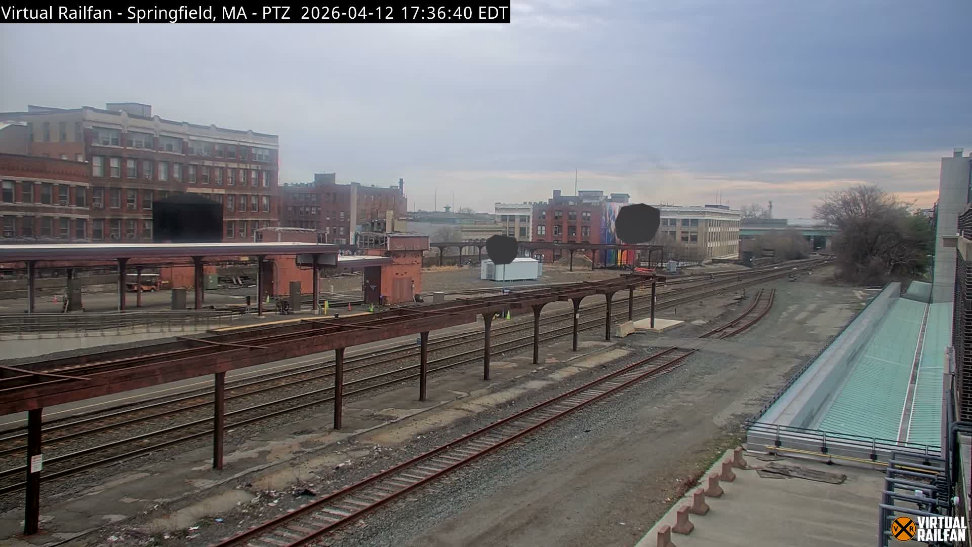 Springfield City & Springfield Union Railway Station Live Cam - Springfield, Hampden, Massachusetts, USA