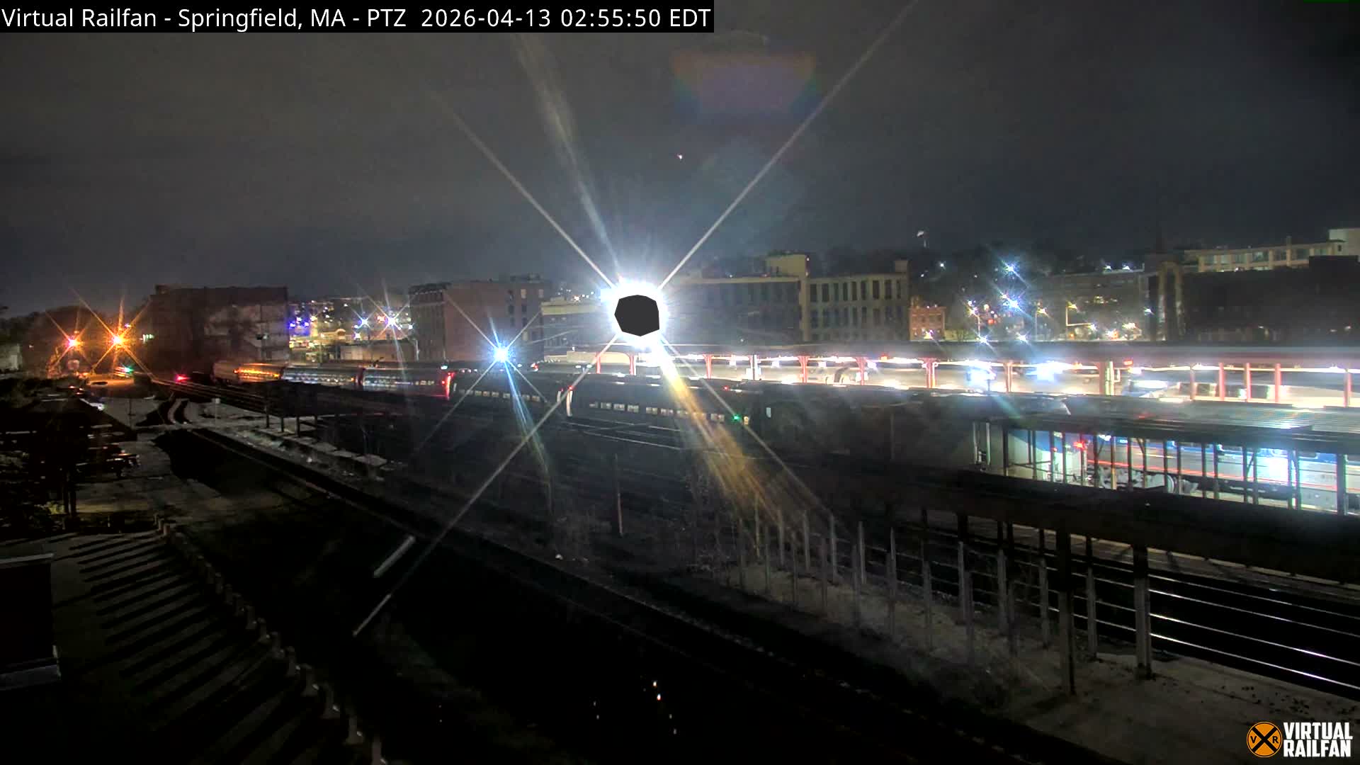 Springfield City & Springfield Union Railway Station Live Cam - Springfield, Hampden, Massachusetts, USA